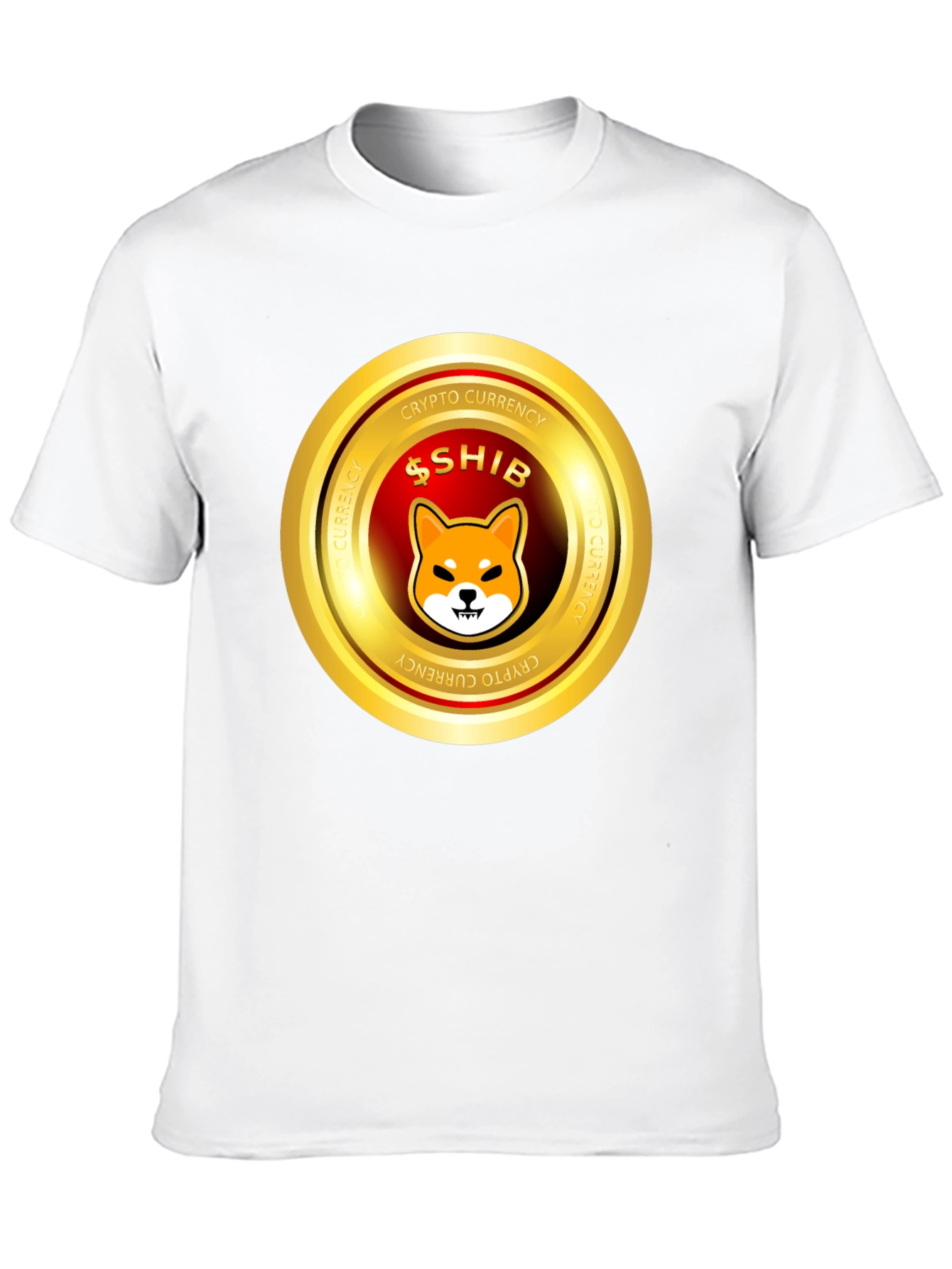 Shiba Inu Crypto Currency Black T-Shirt