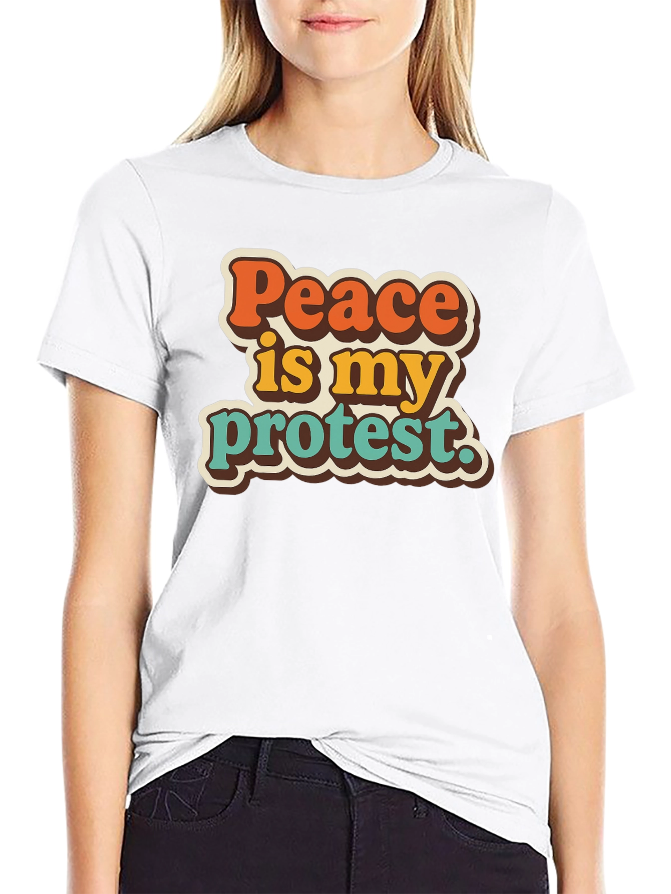 Peace Is My Protest Graphic T-Shirt