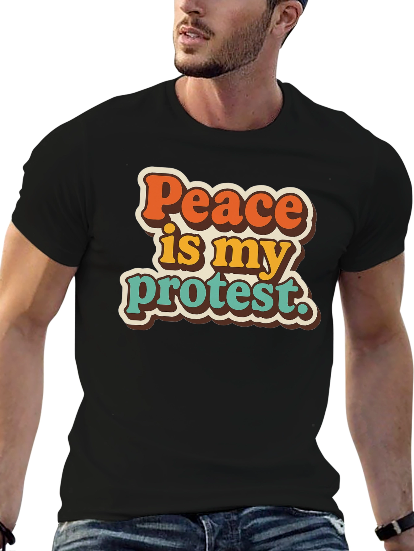 Peace Is My Protest Graphic T-Shirt