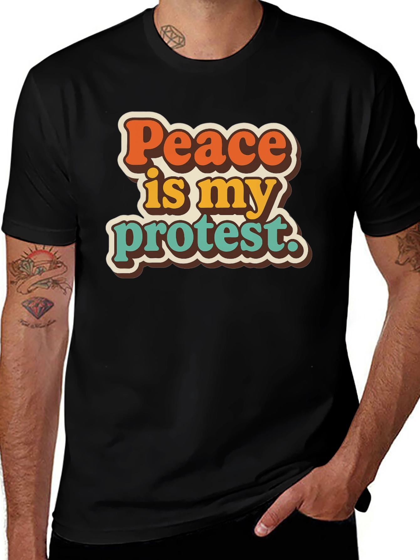 Peace Is My Protest Graphic T-Shirt