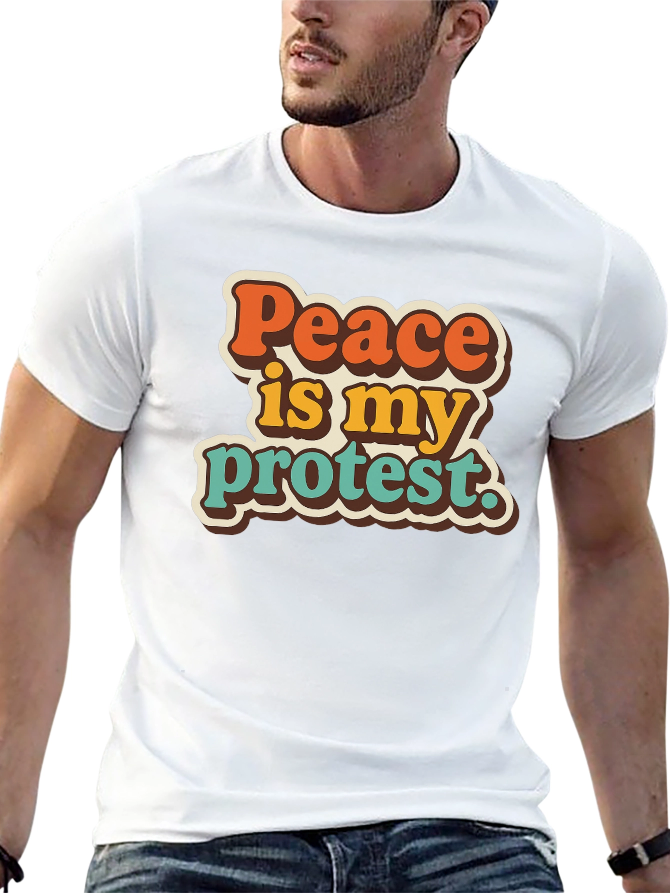 Peace Is My Protest Graphic T-Shirt