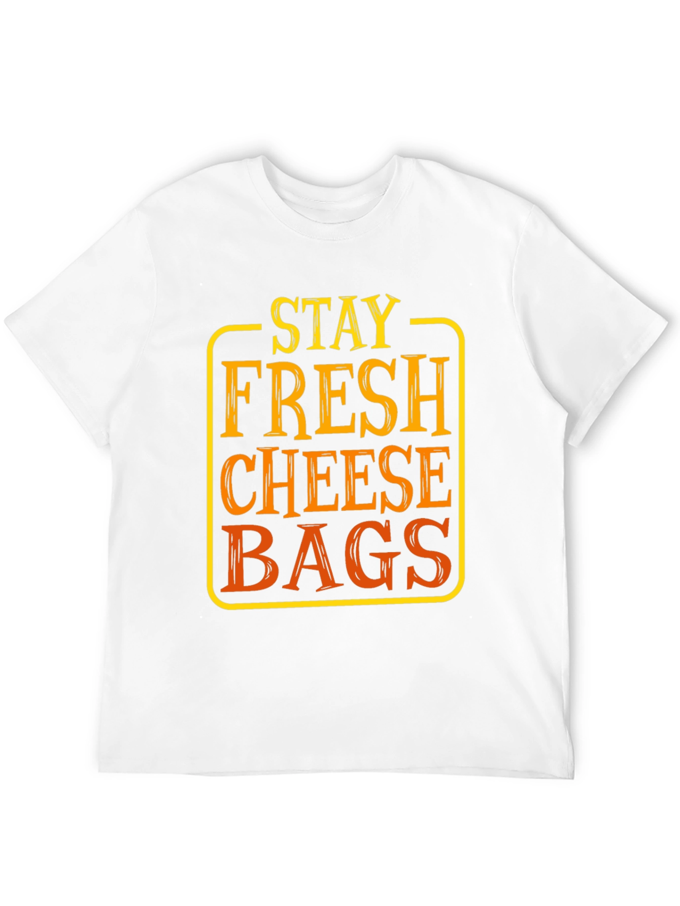Stay Fresh Cheese Bags Graphic Tee - Black