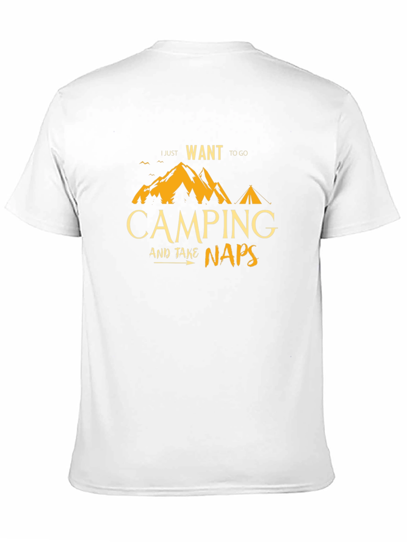 Camping and Naps T-Shirt - Adventure Ready!