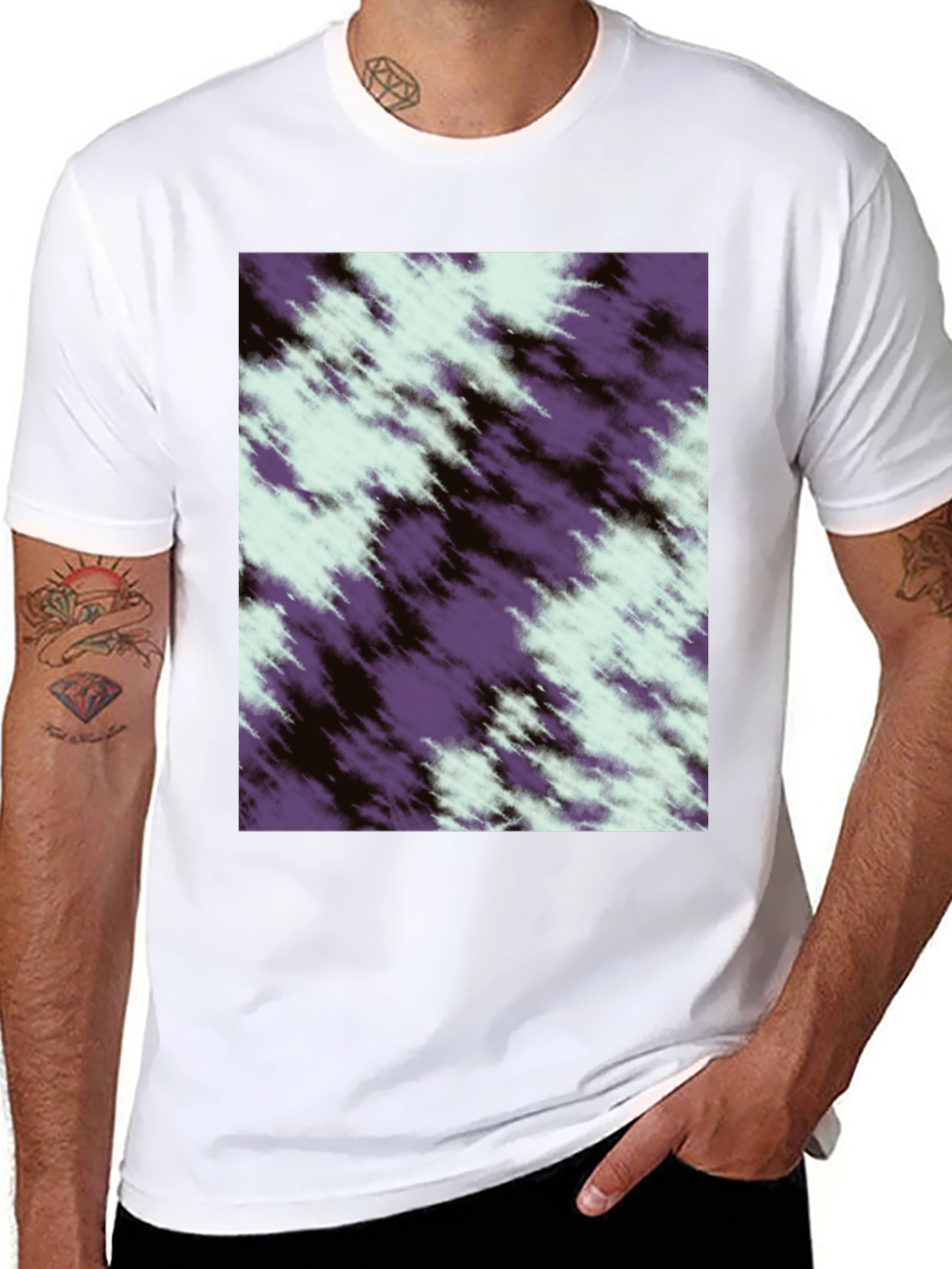 Abstract Pattern T-Shirt - Soft & Stylish