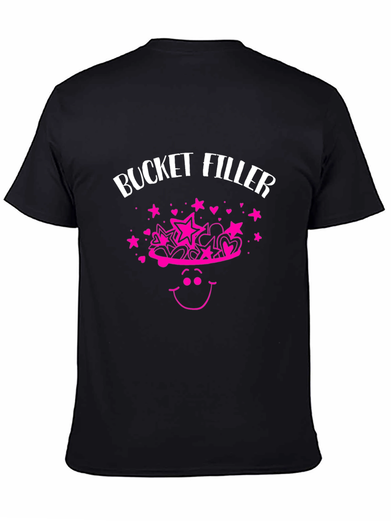 Bucket Filler Graphic Tee - Black