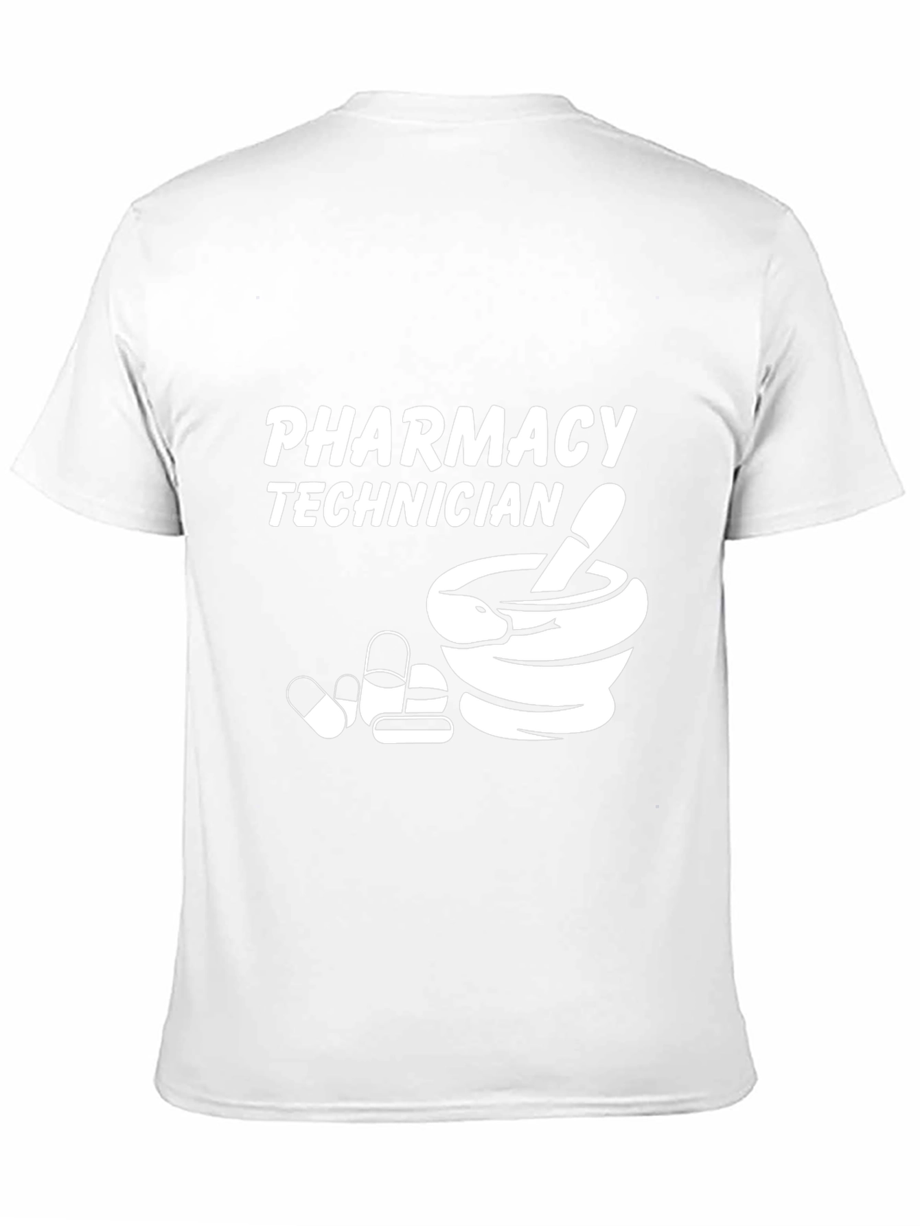 Pharmacy Technician Black Graphic T-Shirt