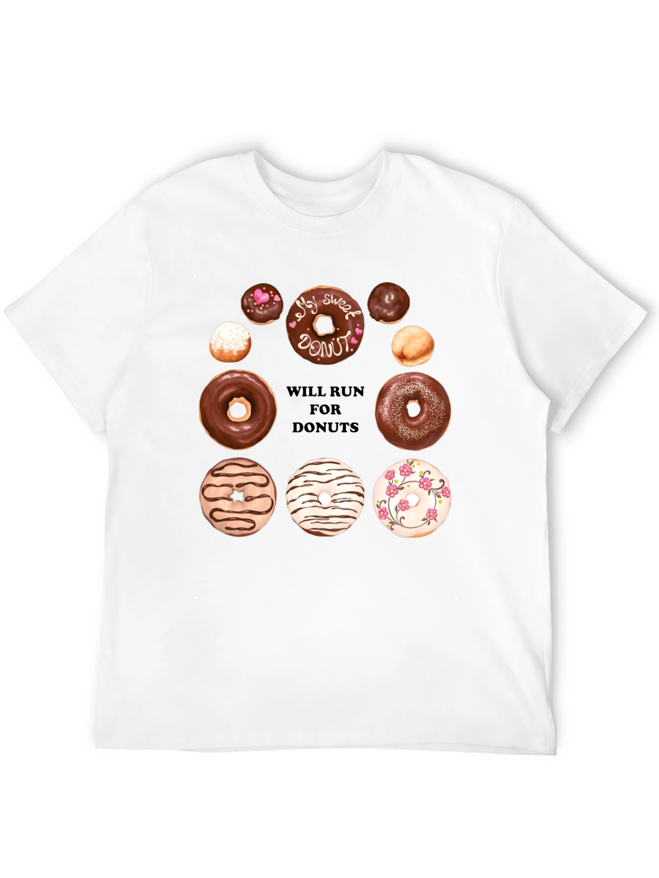 Will Run for Donuts T-Shirt