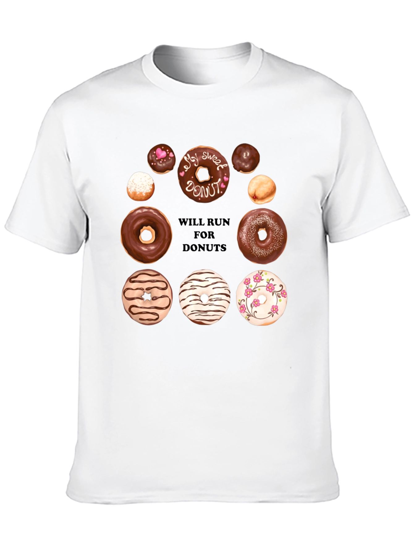 Will Run for Donuts T-Shirt