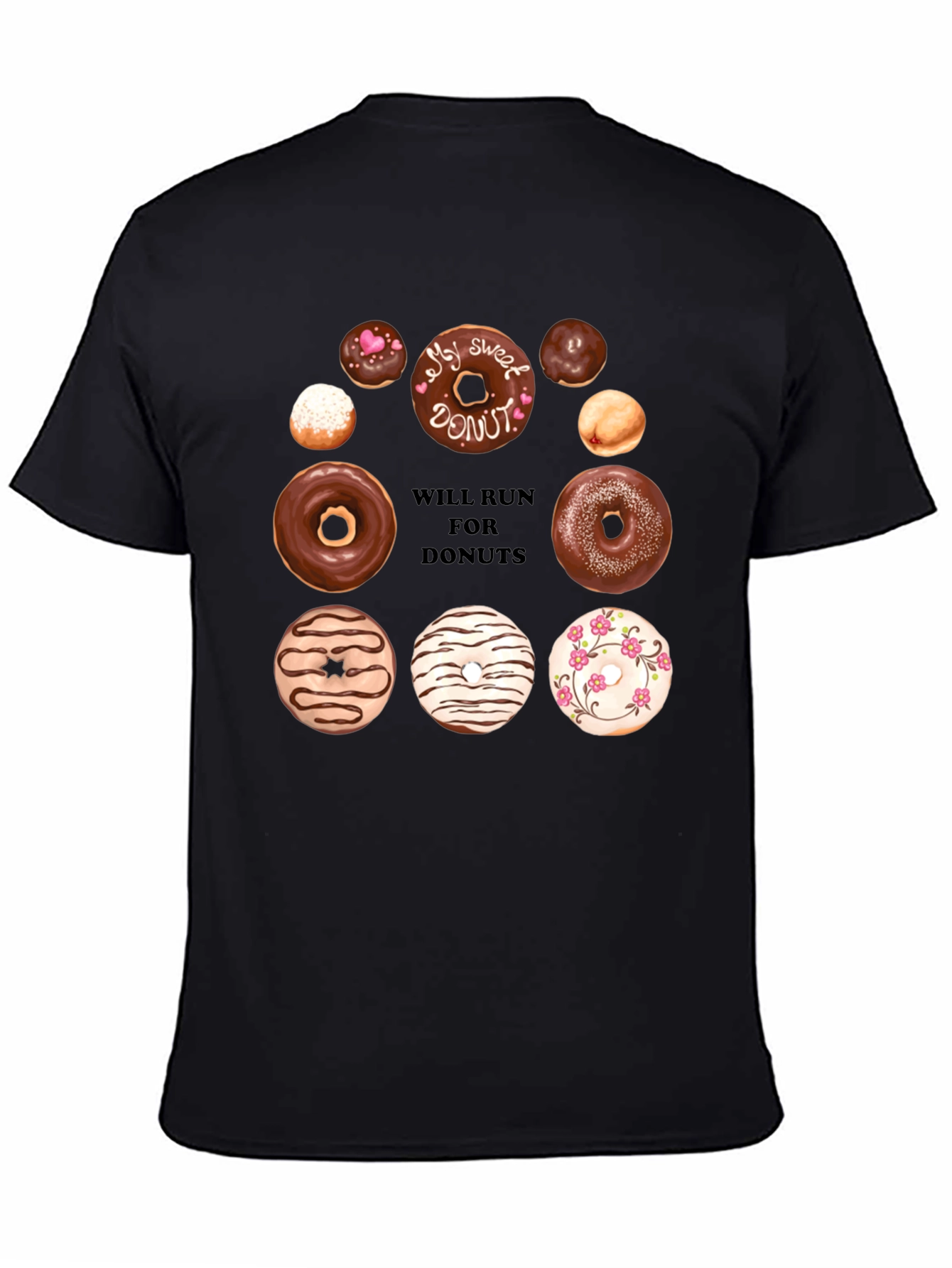 Will Run for Donuts T-Shirt