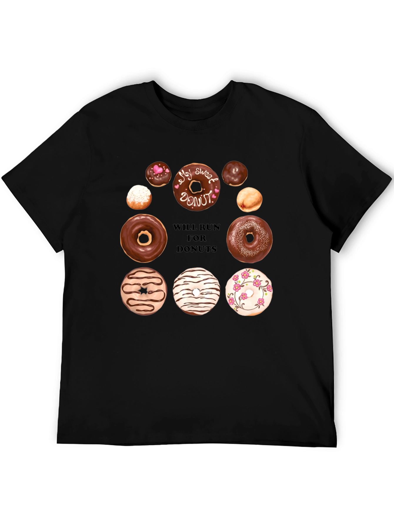 Will Run for Donuts T-Shirt