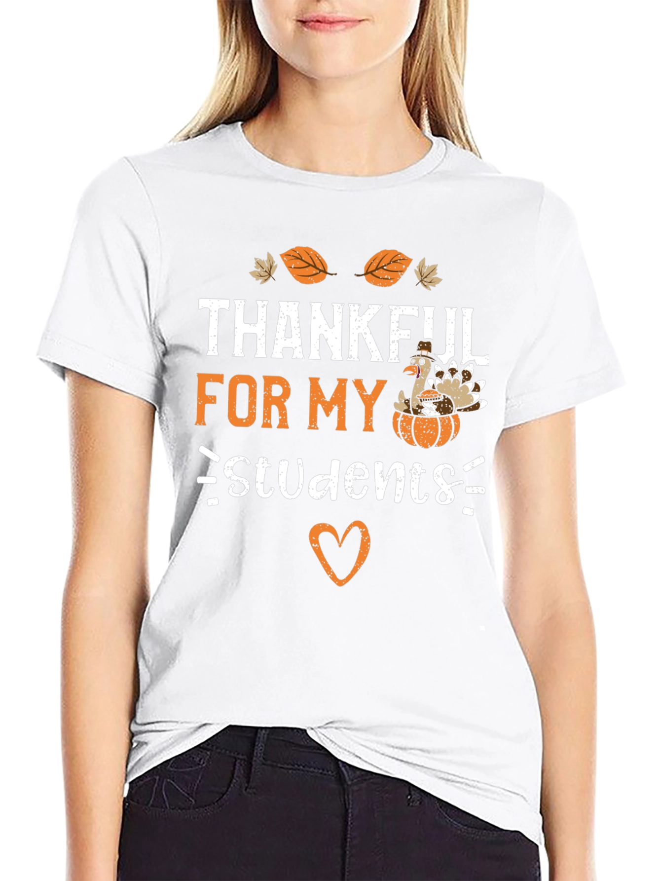 Thankful For My Students Thanksgiving T-Shirt