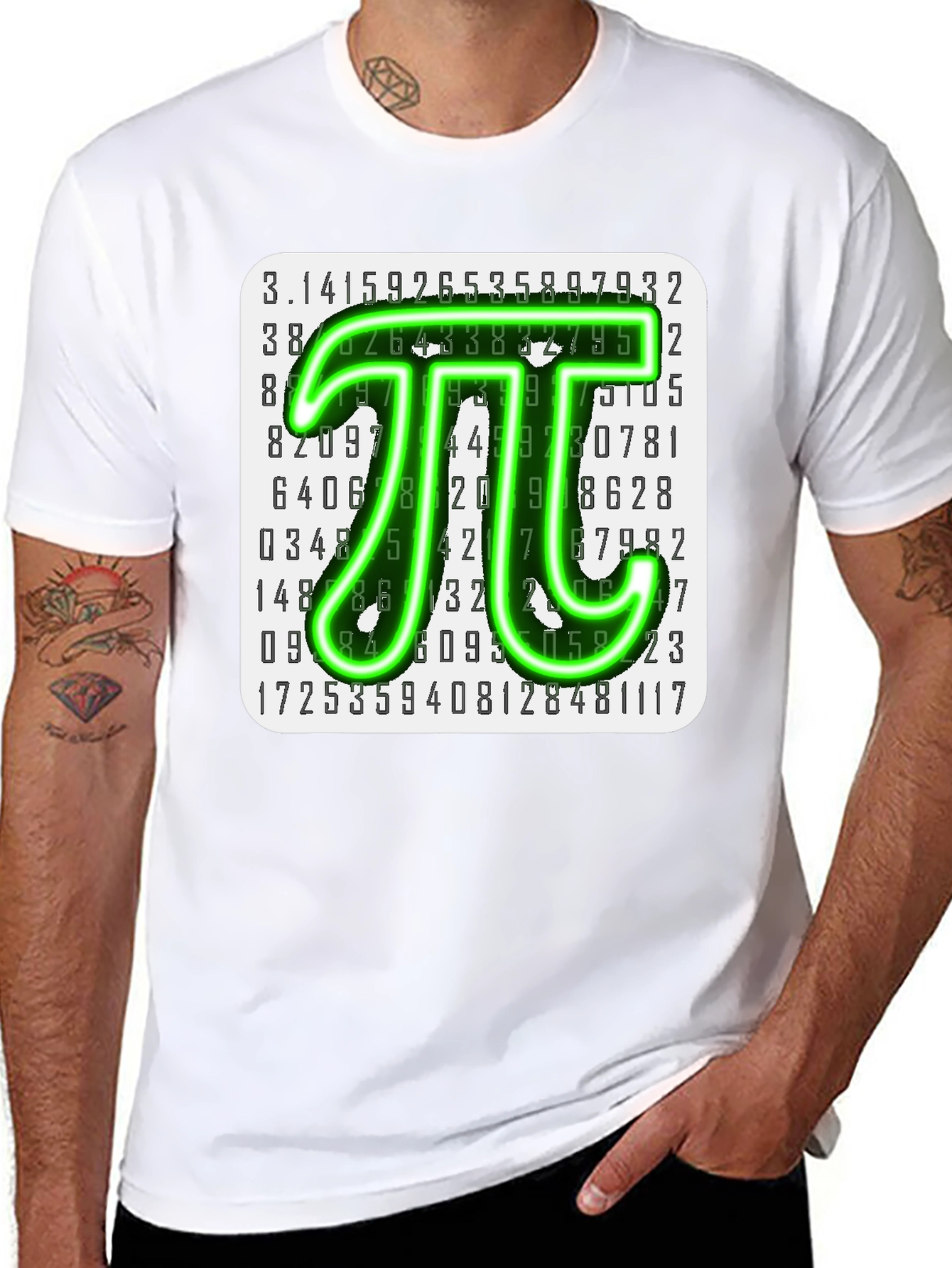 Math Geek Pi Symbol T-Shirt