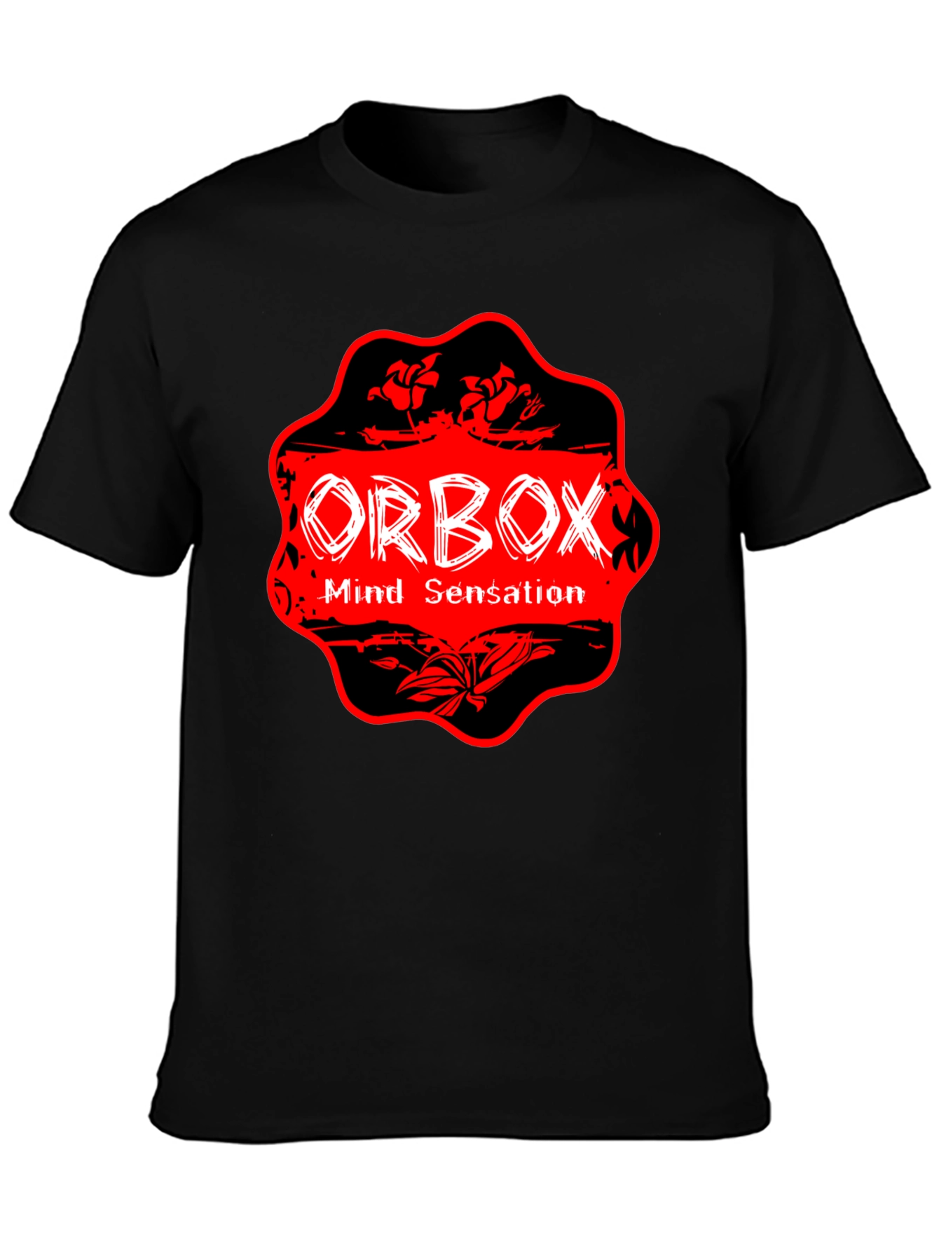 Orbox Mind Sensation Graphic T-Shirt - Black