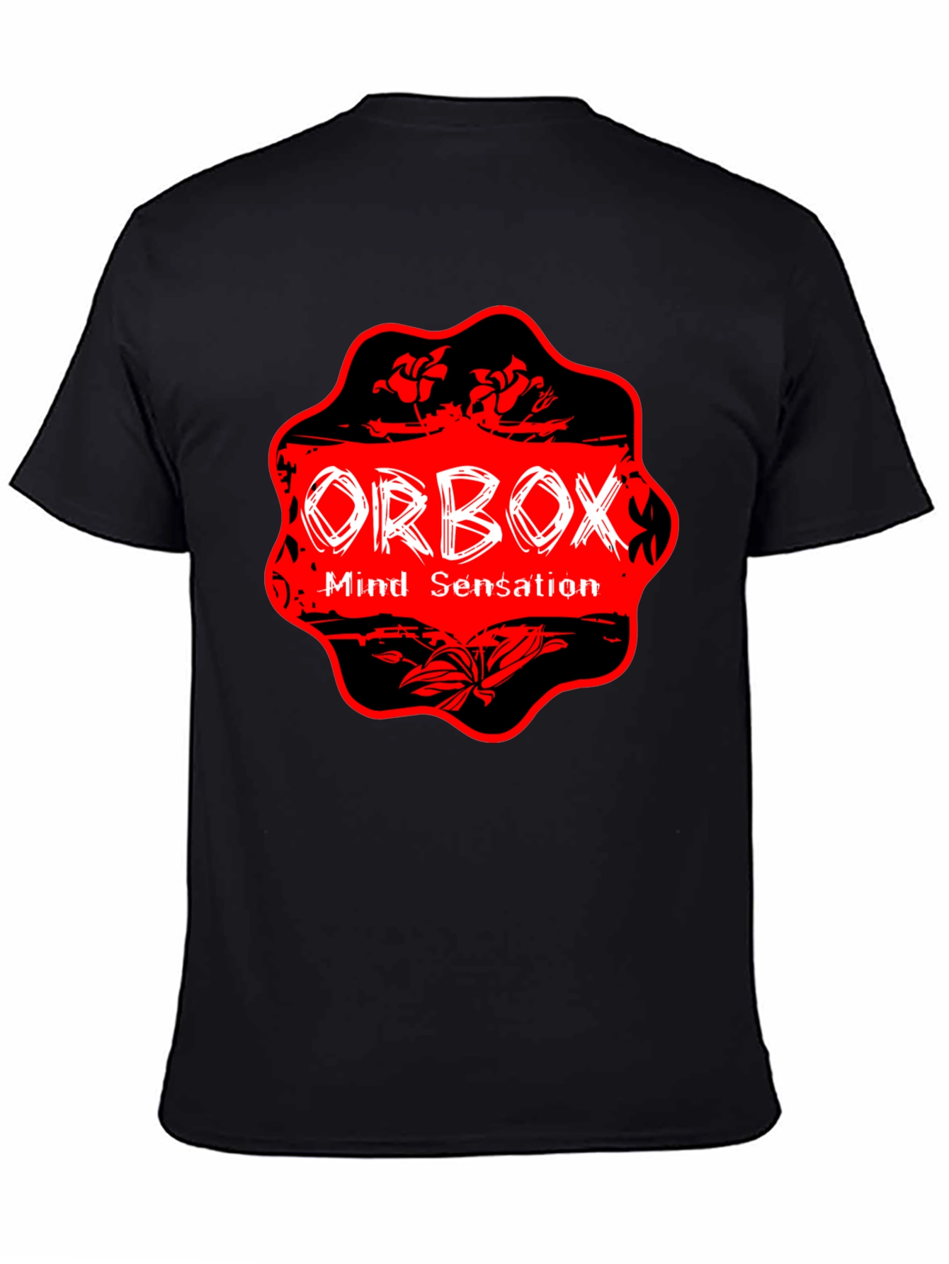Orbox Mind Sensation Graphic T-Shirt - Black