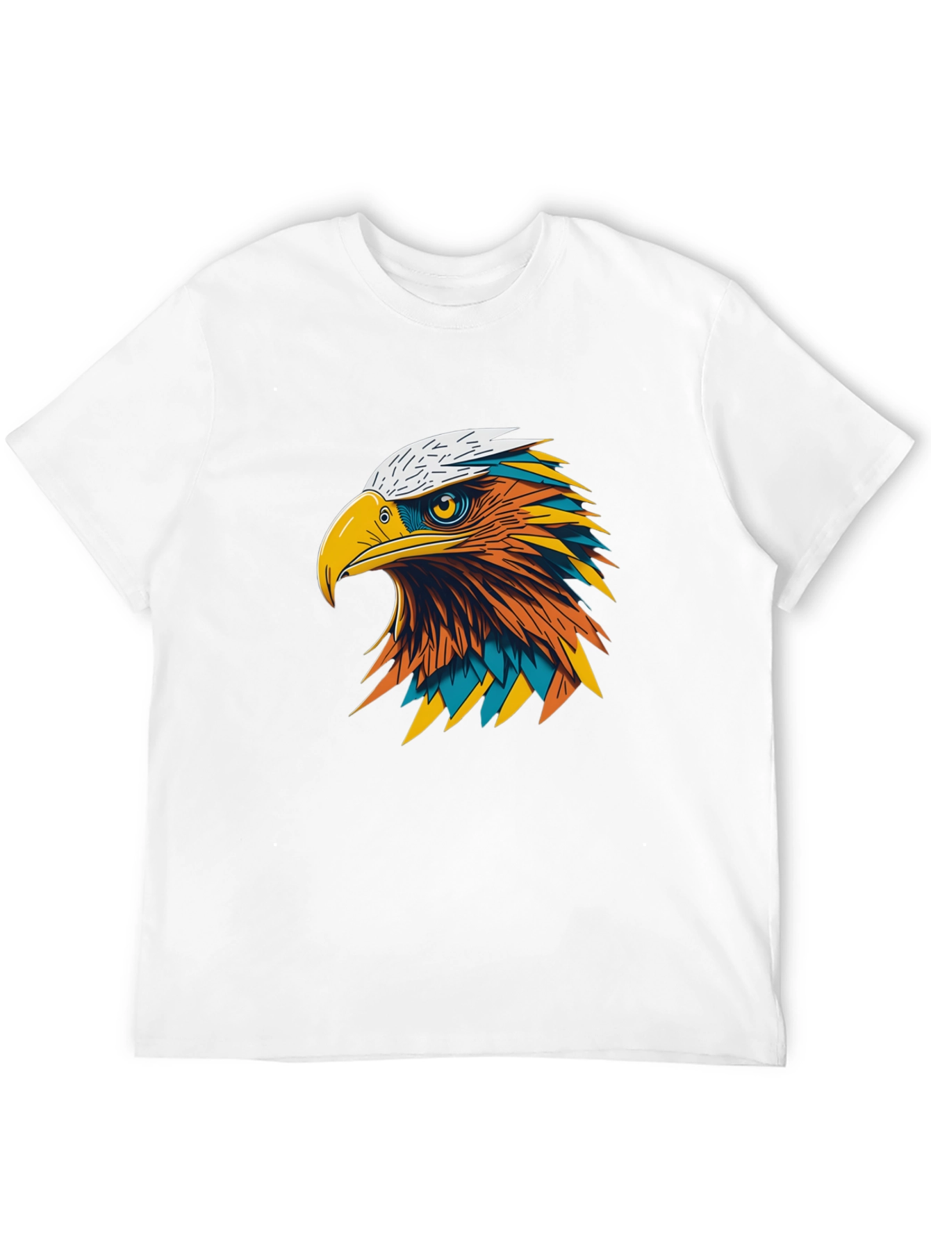 Bold Eagle Graphic Black T-Shirt