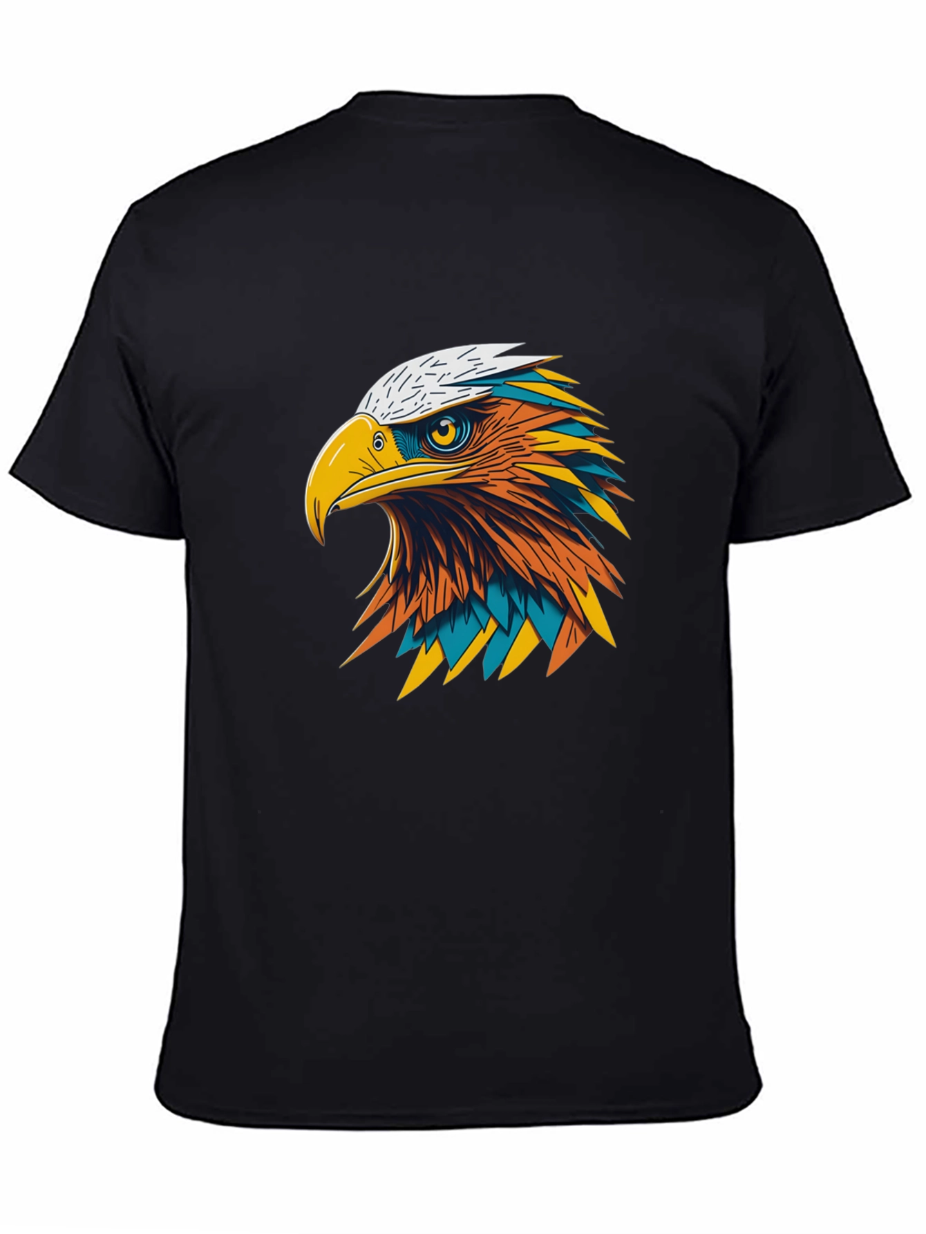 Bold Eagle Graphic Black T-Shirt
