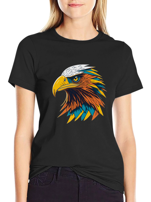 Bold Eagle Graphic Black T-Shirt