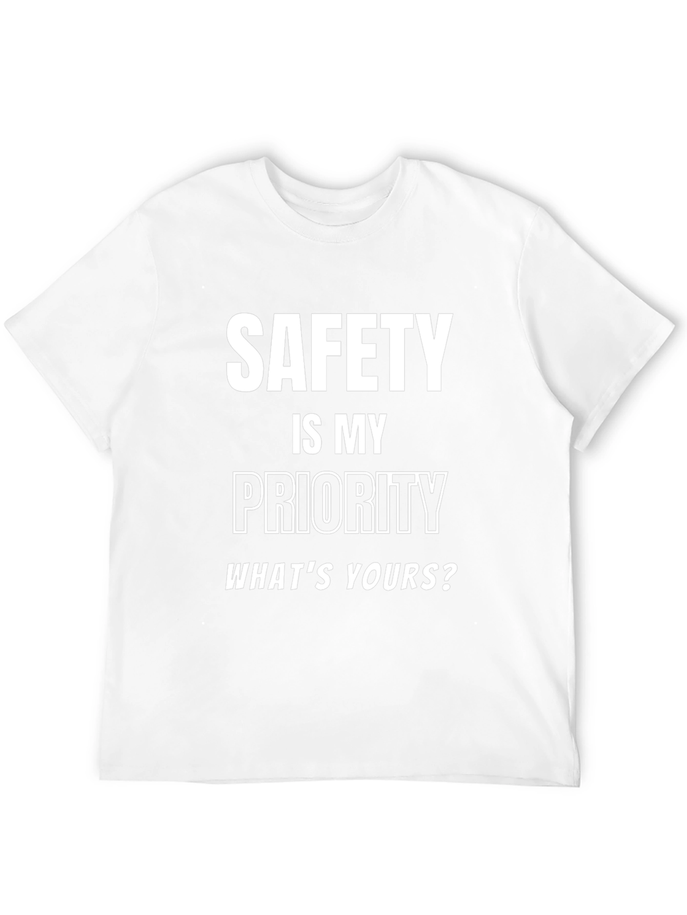 Safety First Black T-Shirt