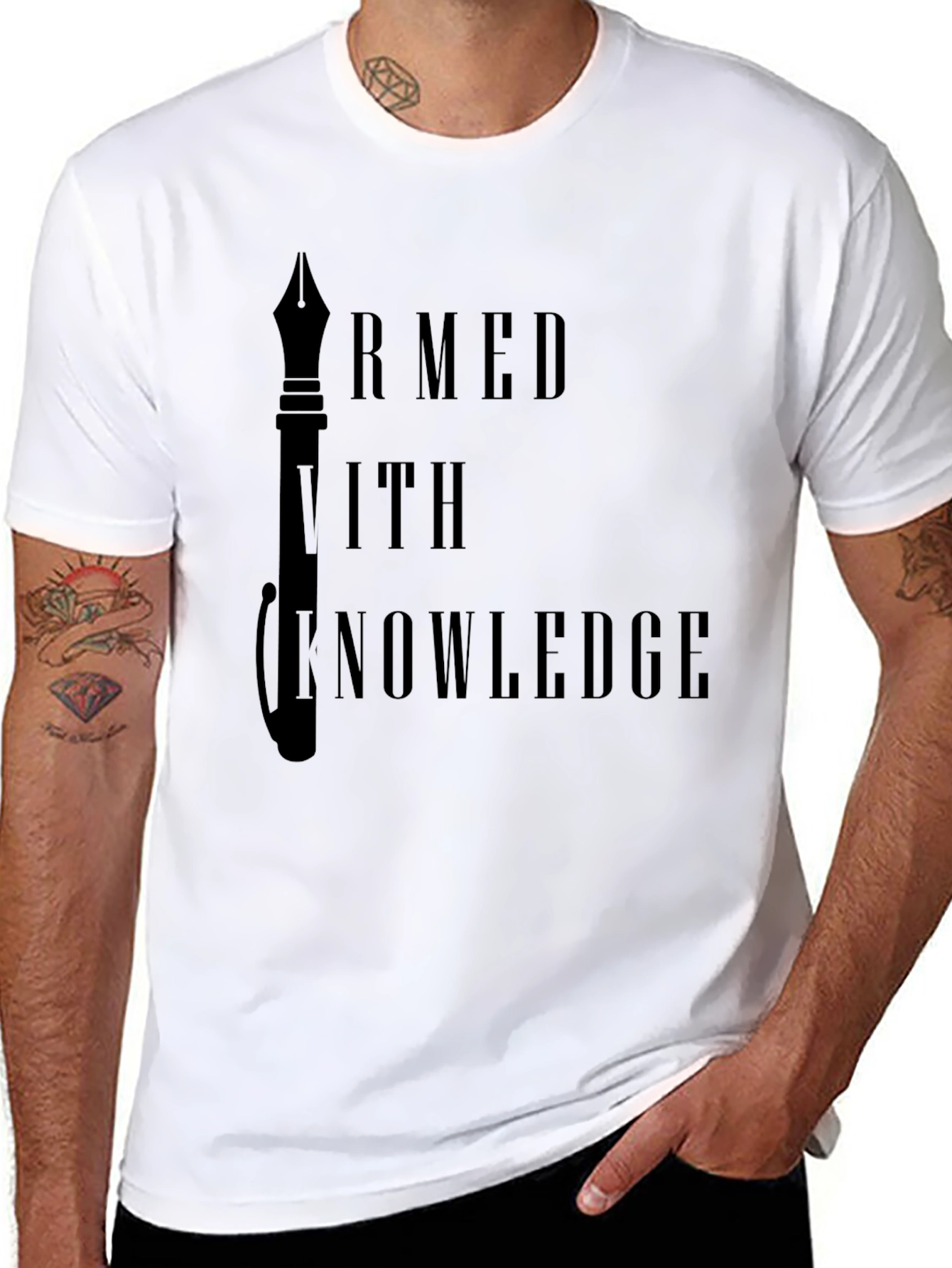Armed With Knowledge T-Shirt