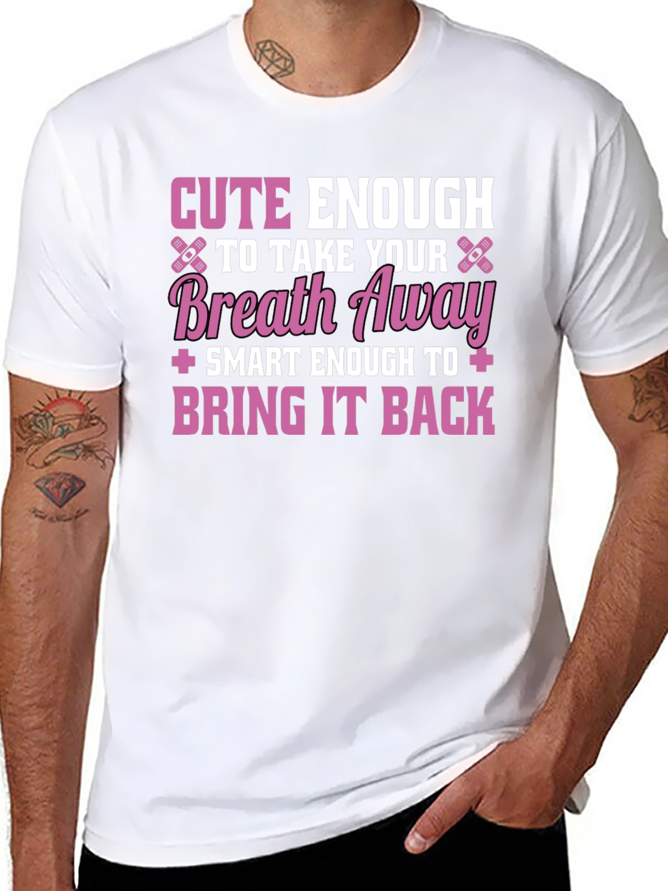 Cute Enough Nurse Graphic T-Shirt