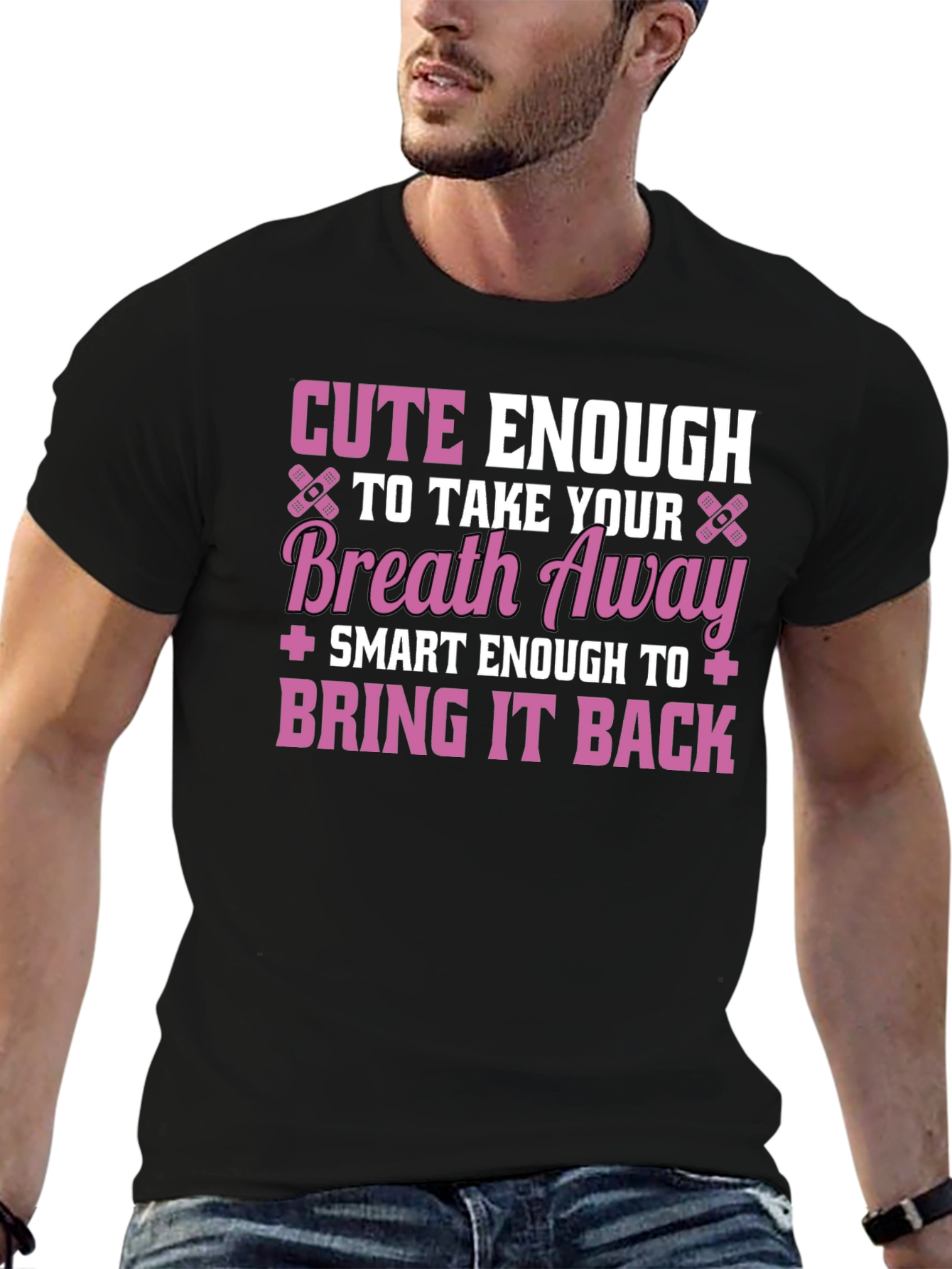 Cute Enough Nurse Graphic T-Shirt