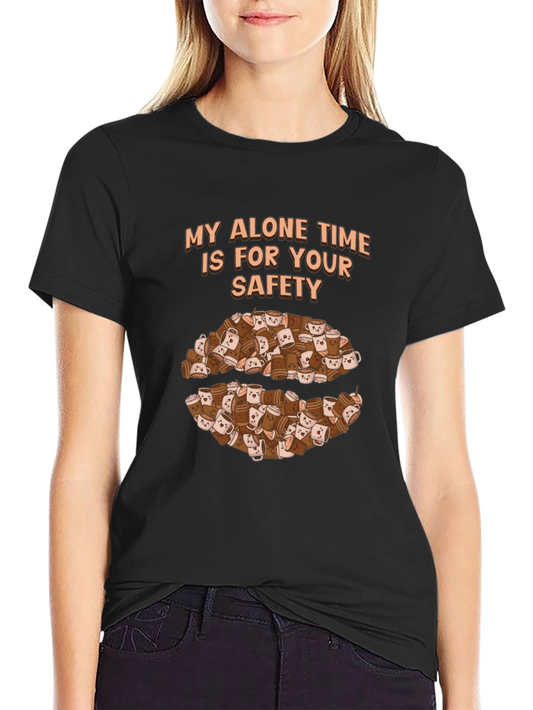 Alone Time Coffee Lover Graphic Tee