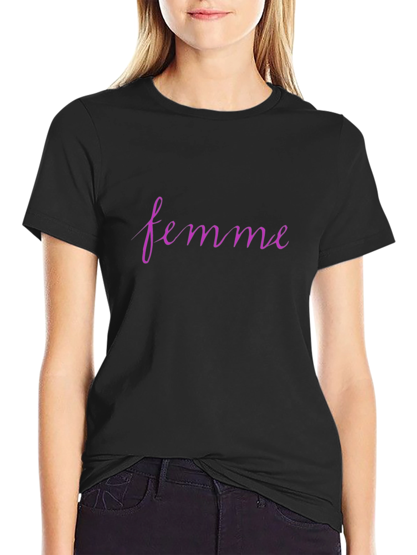 Femme Graphic Tee - Stylish & Comfortable