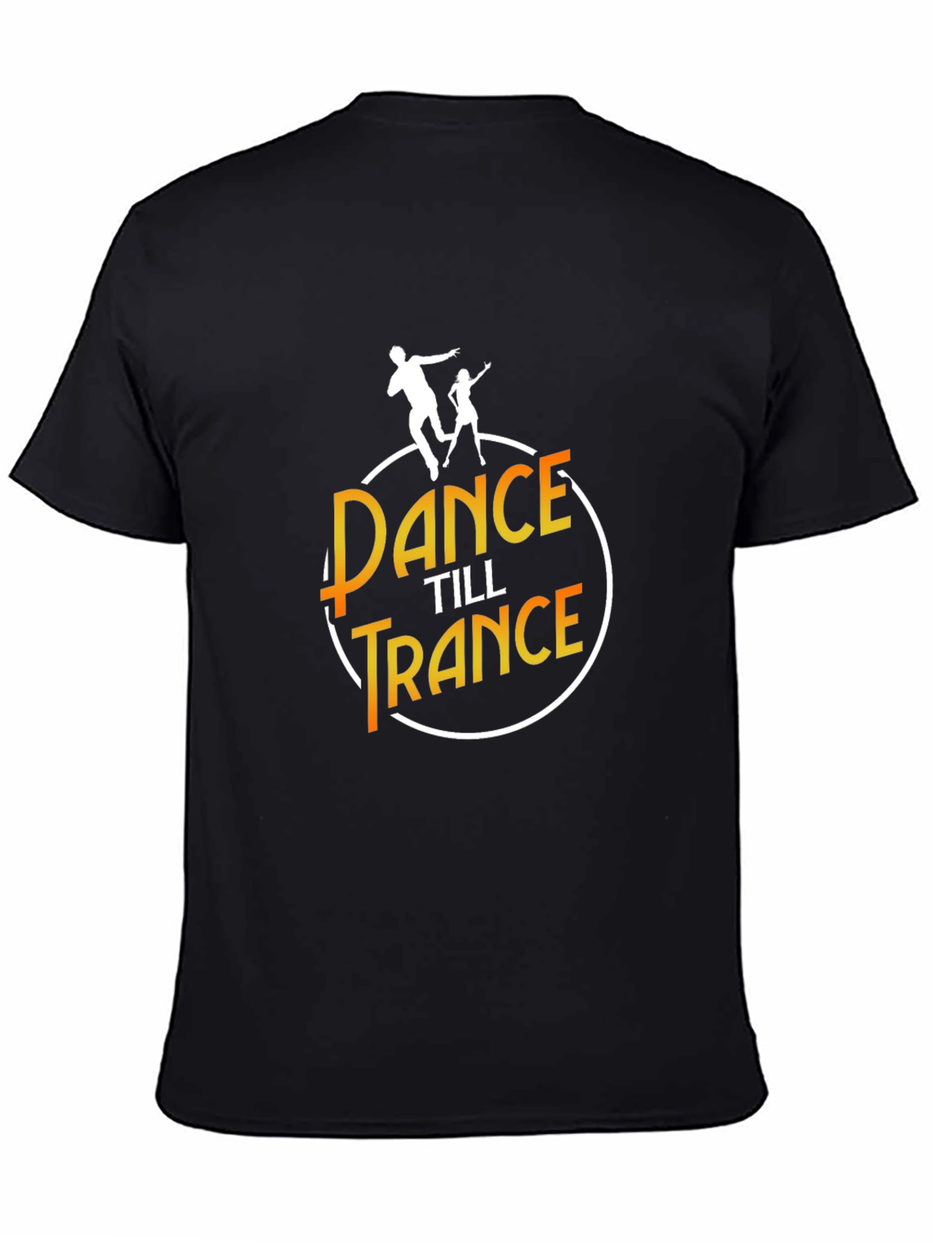 Dance Till Trance Graphic Tee - Black