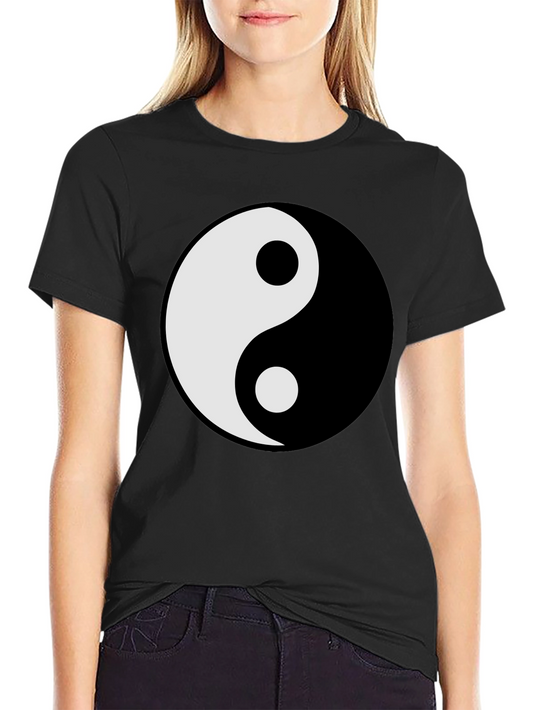 Yin Yang Graphic T-Shirt - Balance and Style