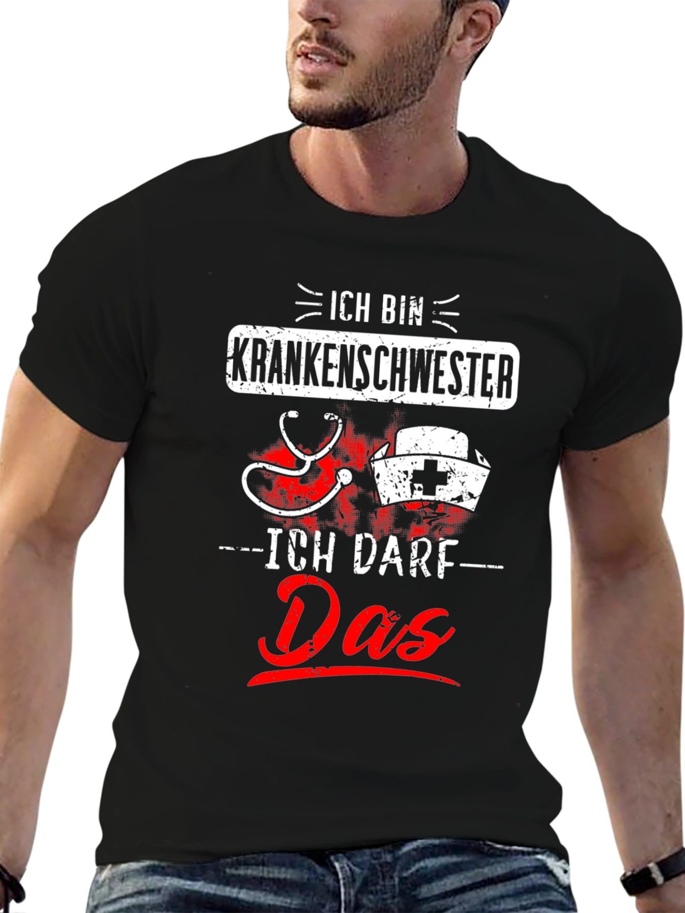 Ich Bin Krankenschwester T-Shirt - Nurse Tee