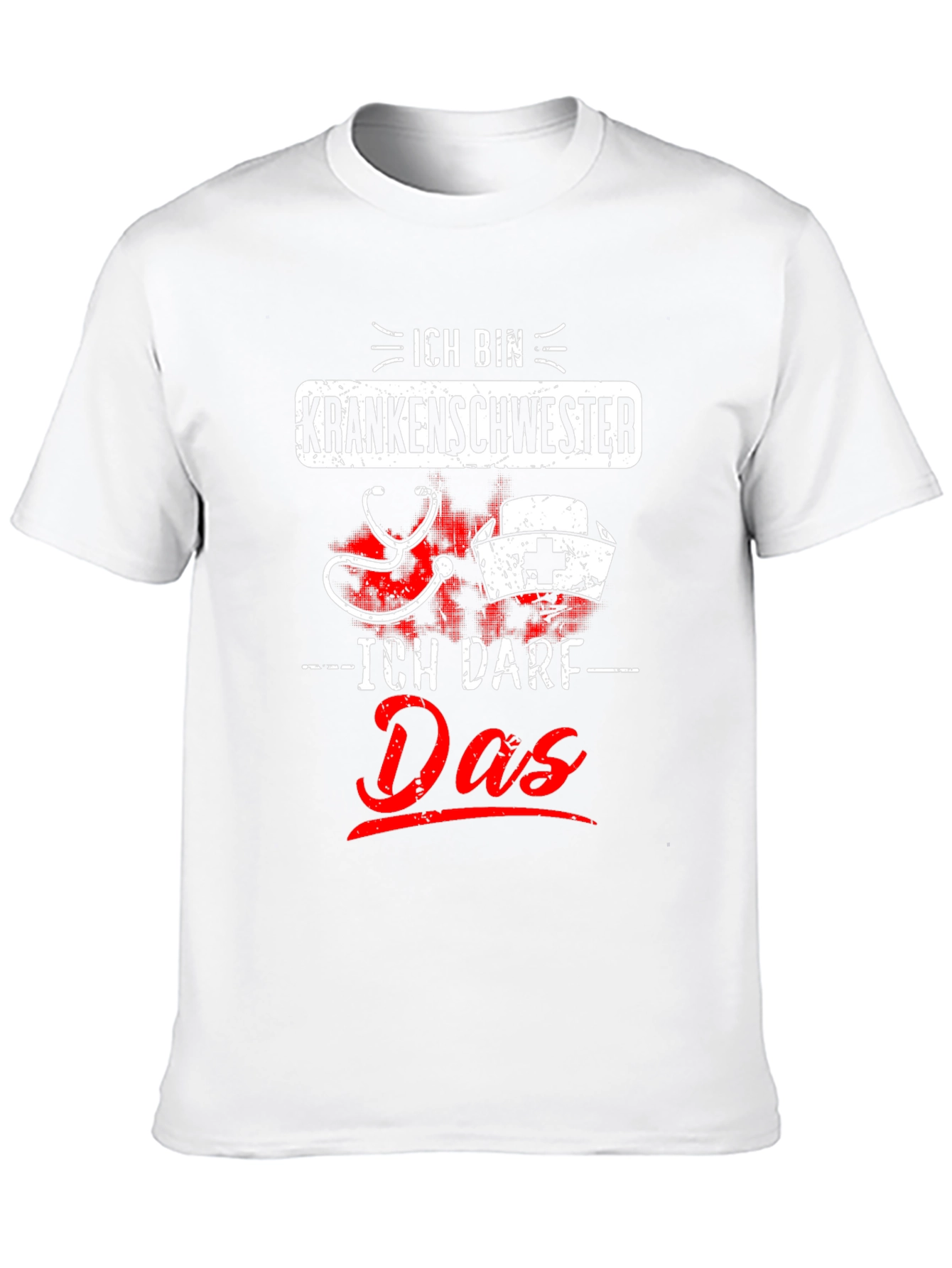 Ich Bin Krankenschwester T-Shirt - Nurse Tee