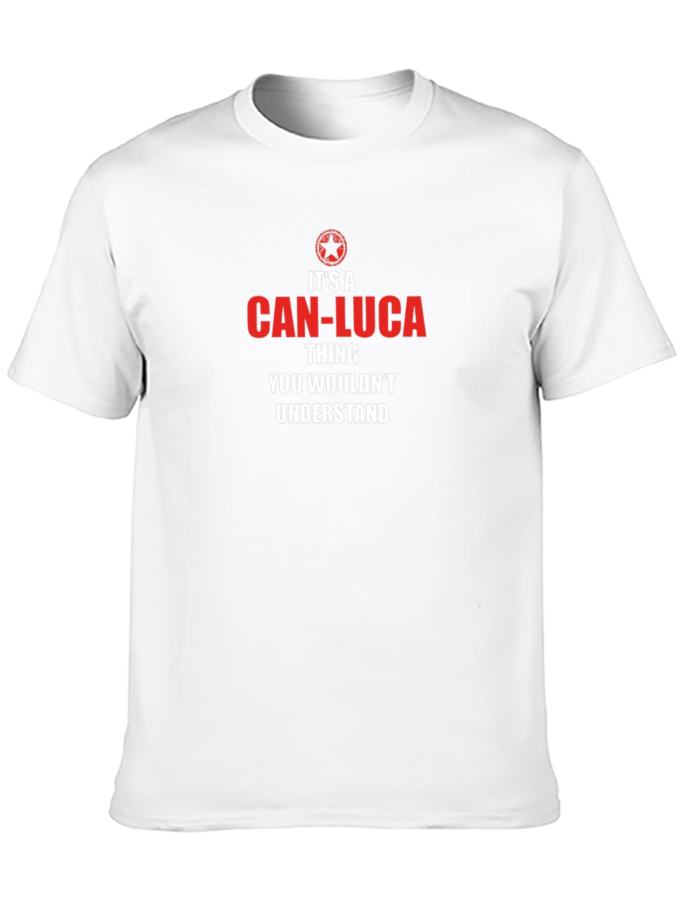 Can-Luca Thing T-Shirt - Humorous Graphic Tee