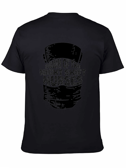 Night Shift Nurses T-Shirt - Black