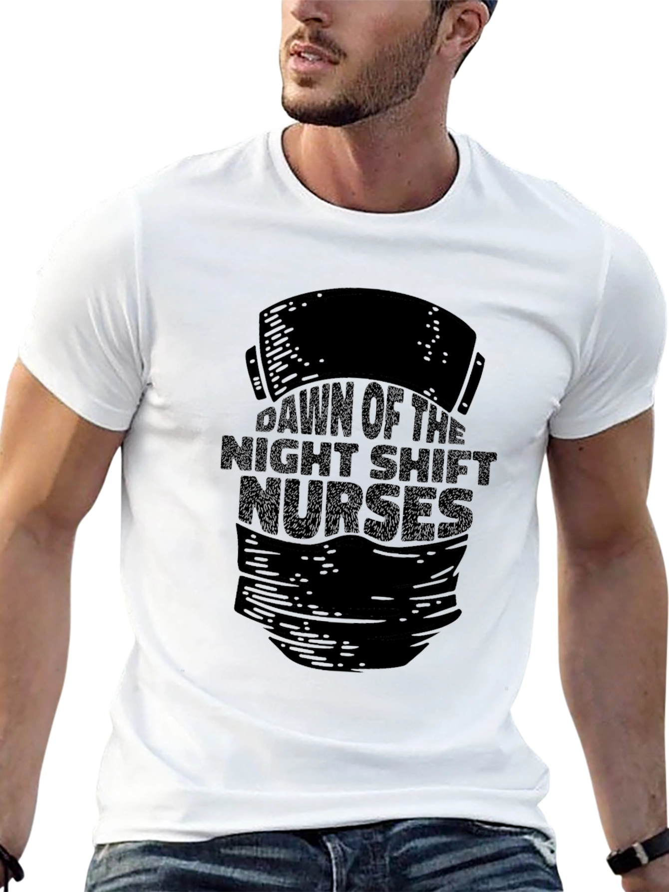 Night Shift Nurses T-Shirt - Black