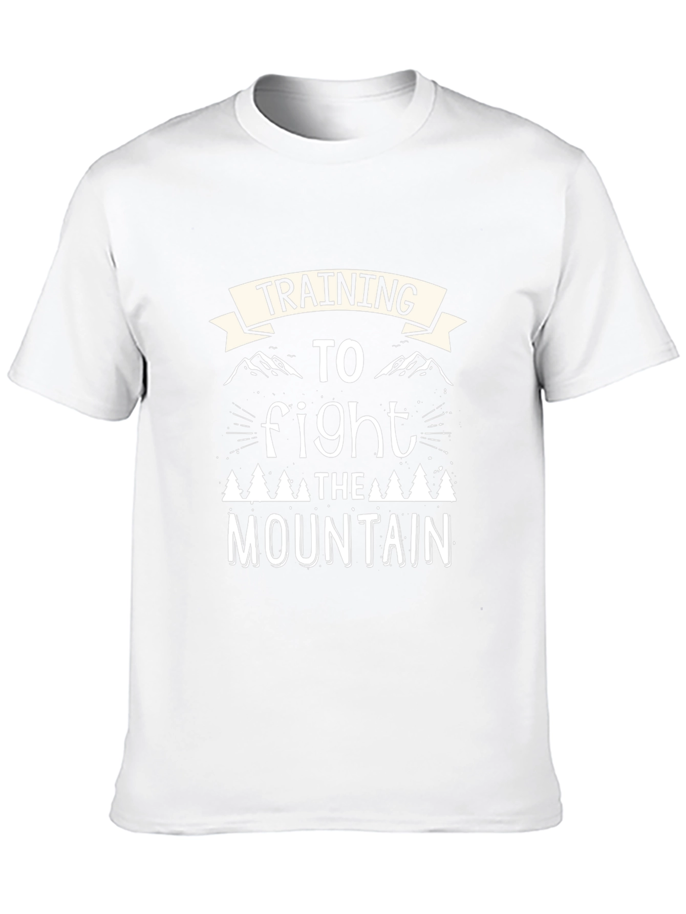 Training to Fight the Mountain Graphic T-Shirt