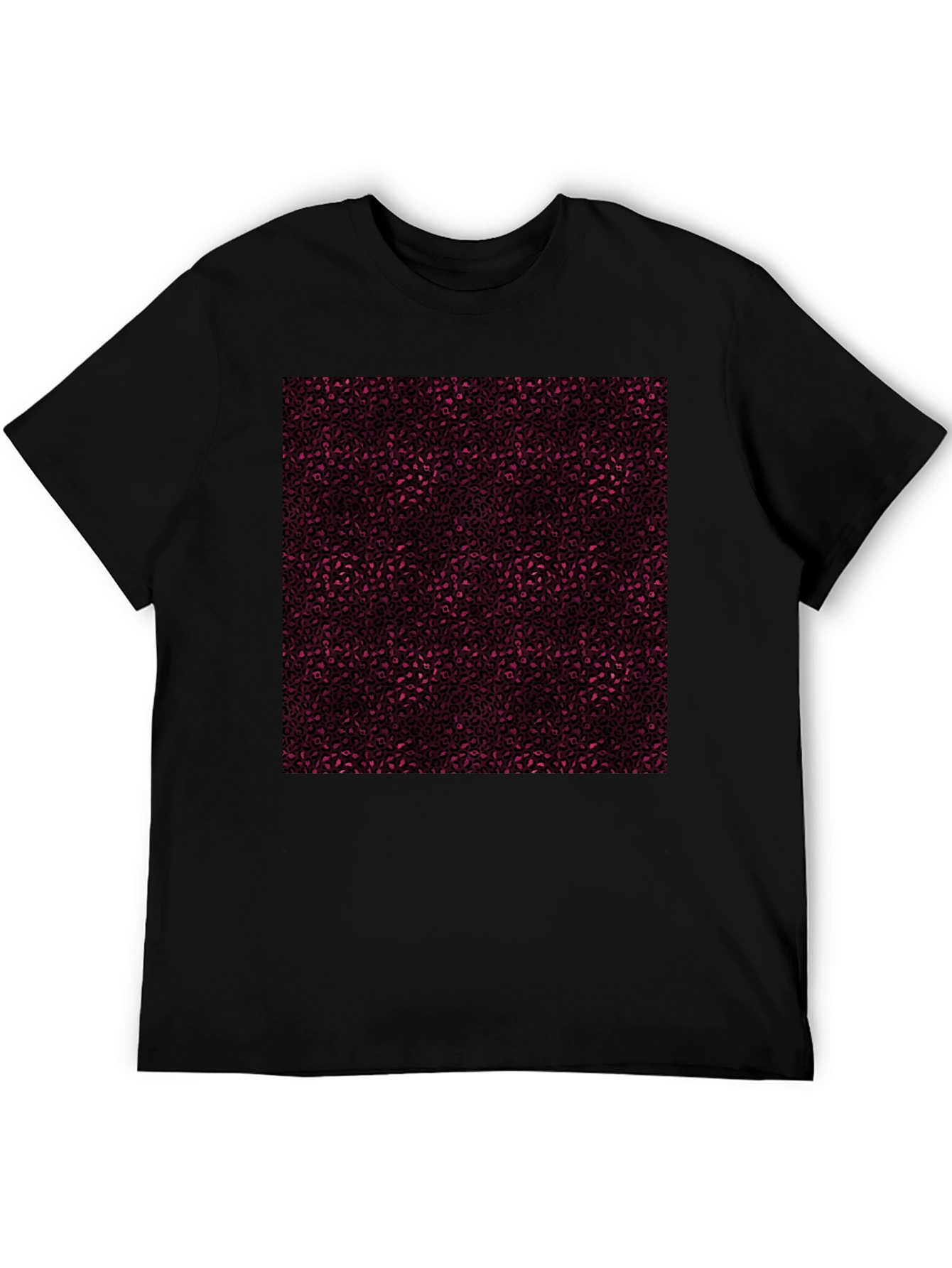 Patterned Graphic Tee - Unique Style