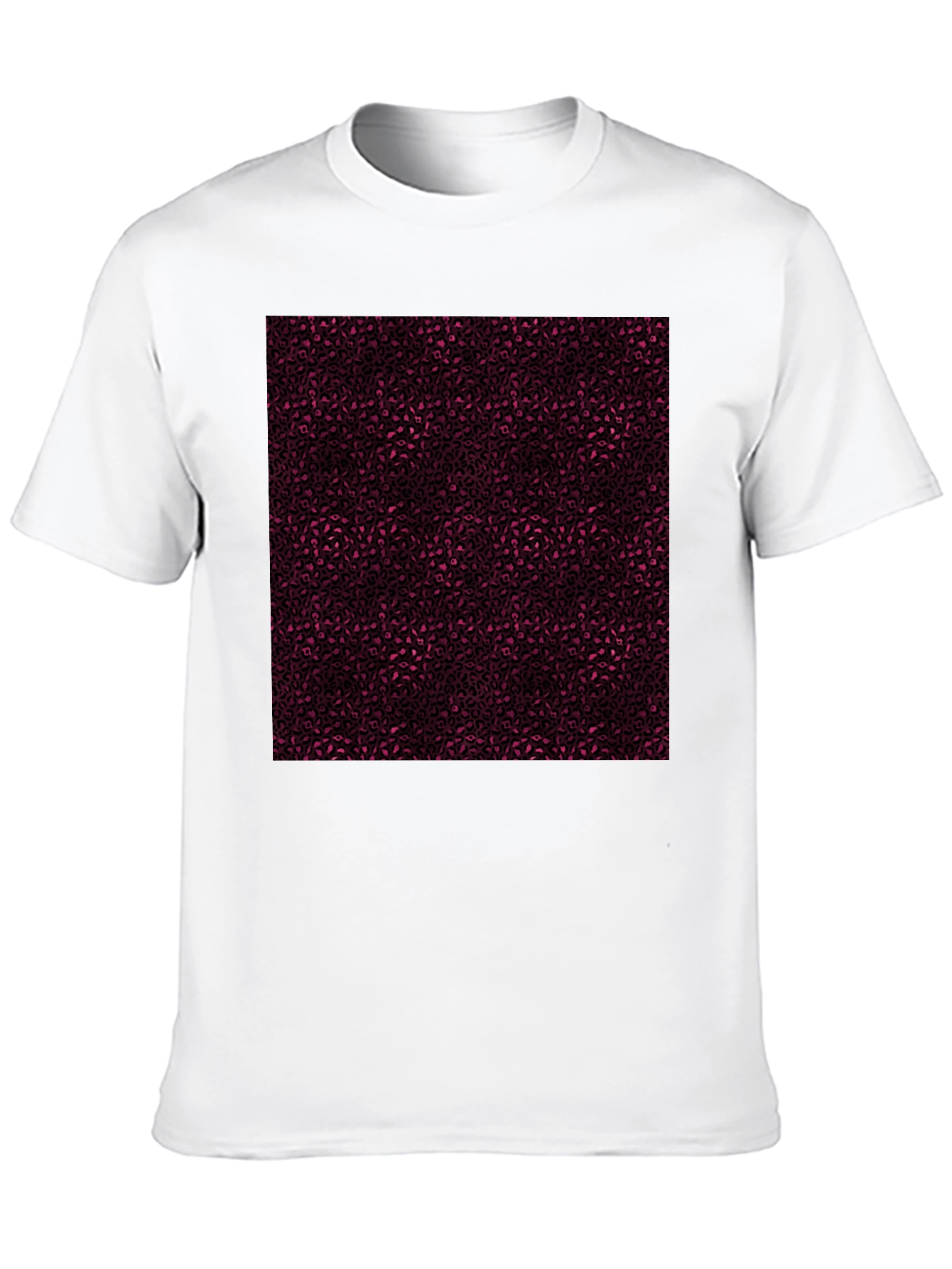 Patterned Graphic Tee - Unique Style
