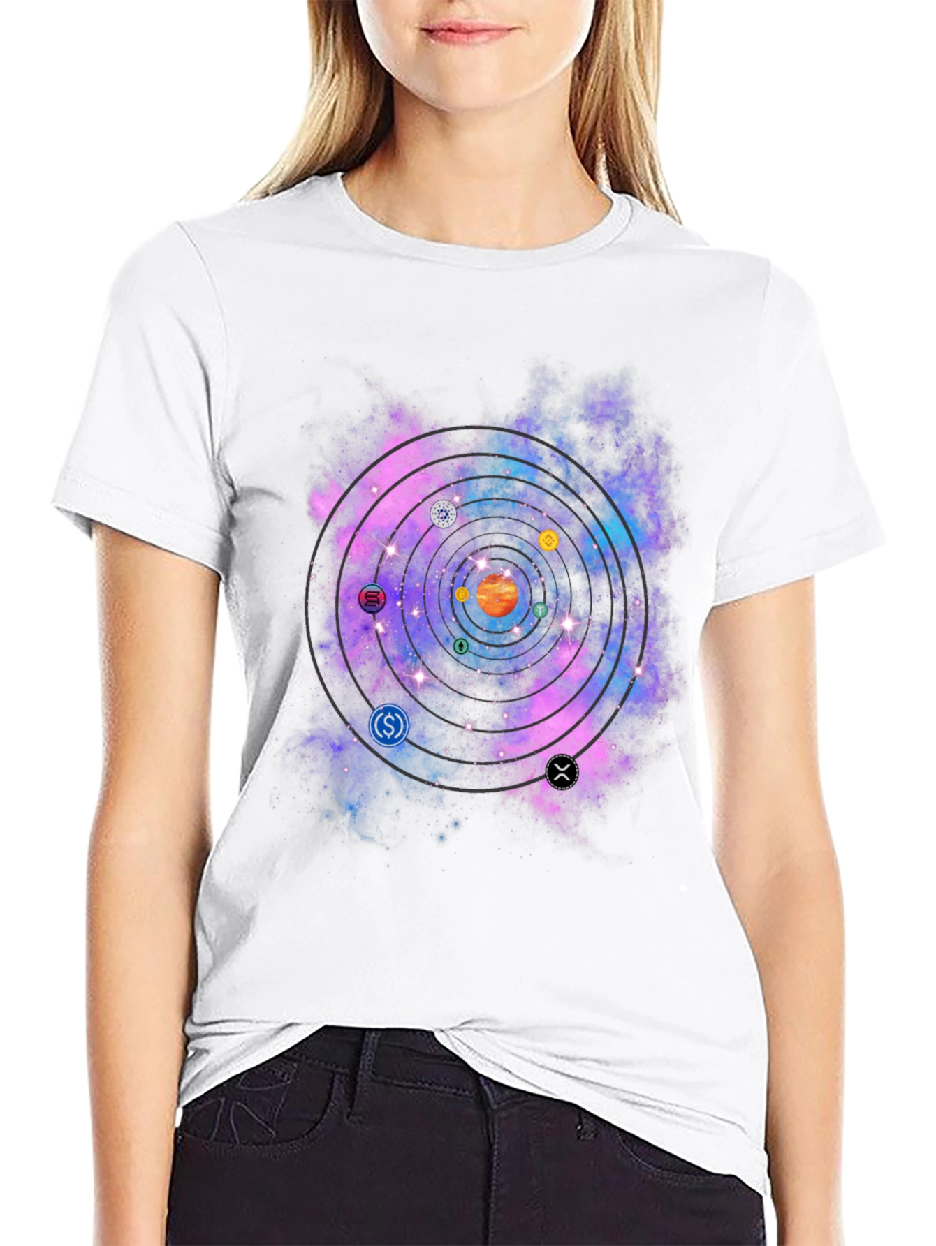 Crypto Universe Galaxy T-Shirt