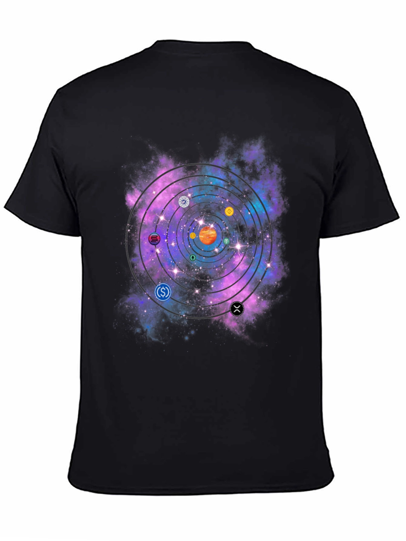 Crypto Universe Galaxy T-Shirt