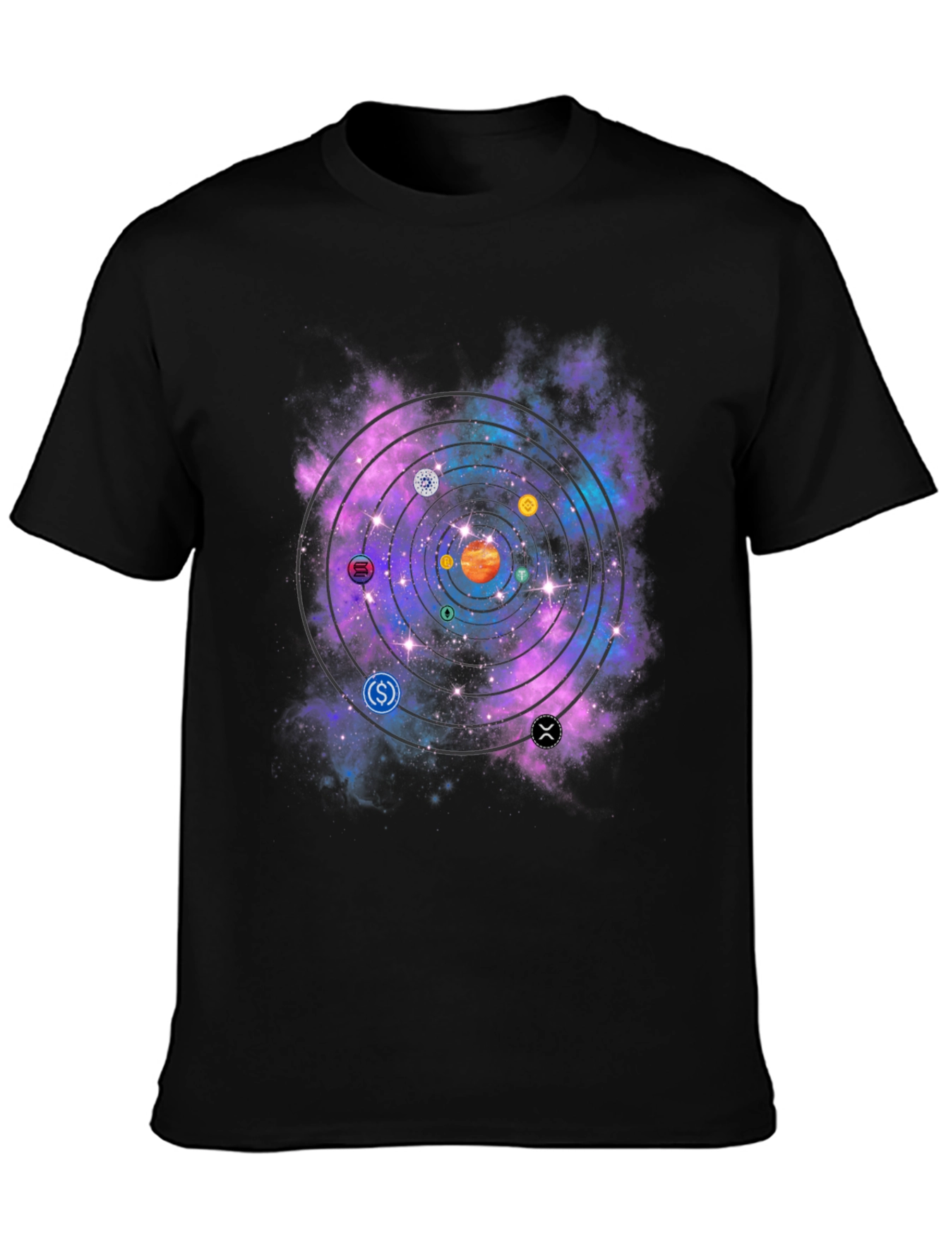 Crypto Universe Galaxy T-Shirt
