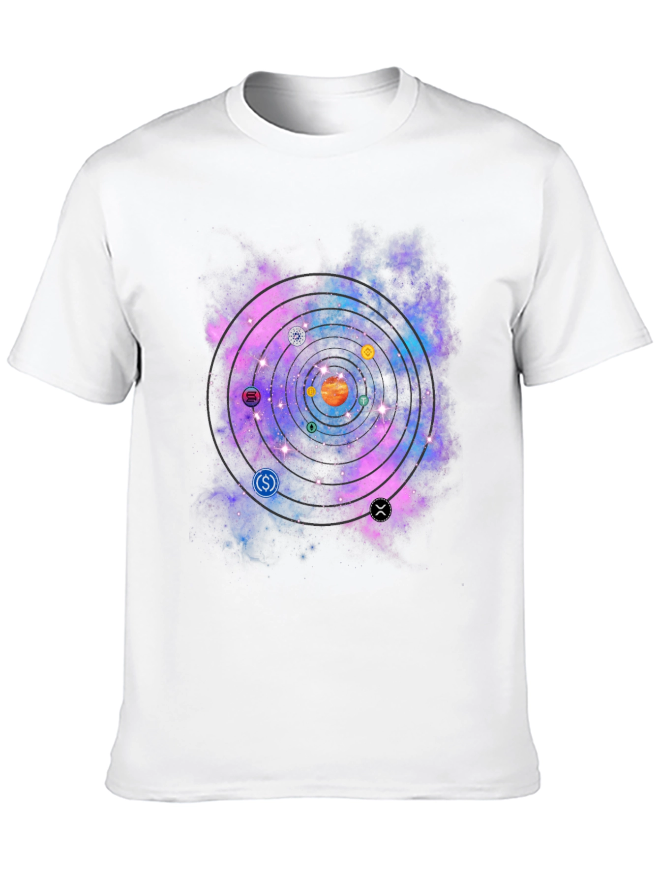 Crypto Universe Galaxy T-Shirt