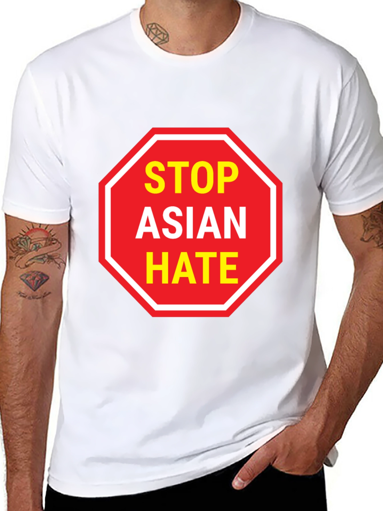 Stop Asian Hate T-Shirt - Stand Against Racism