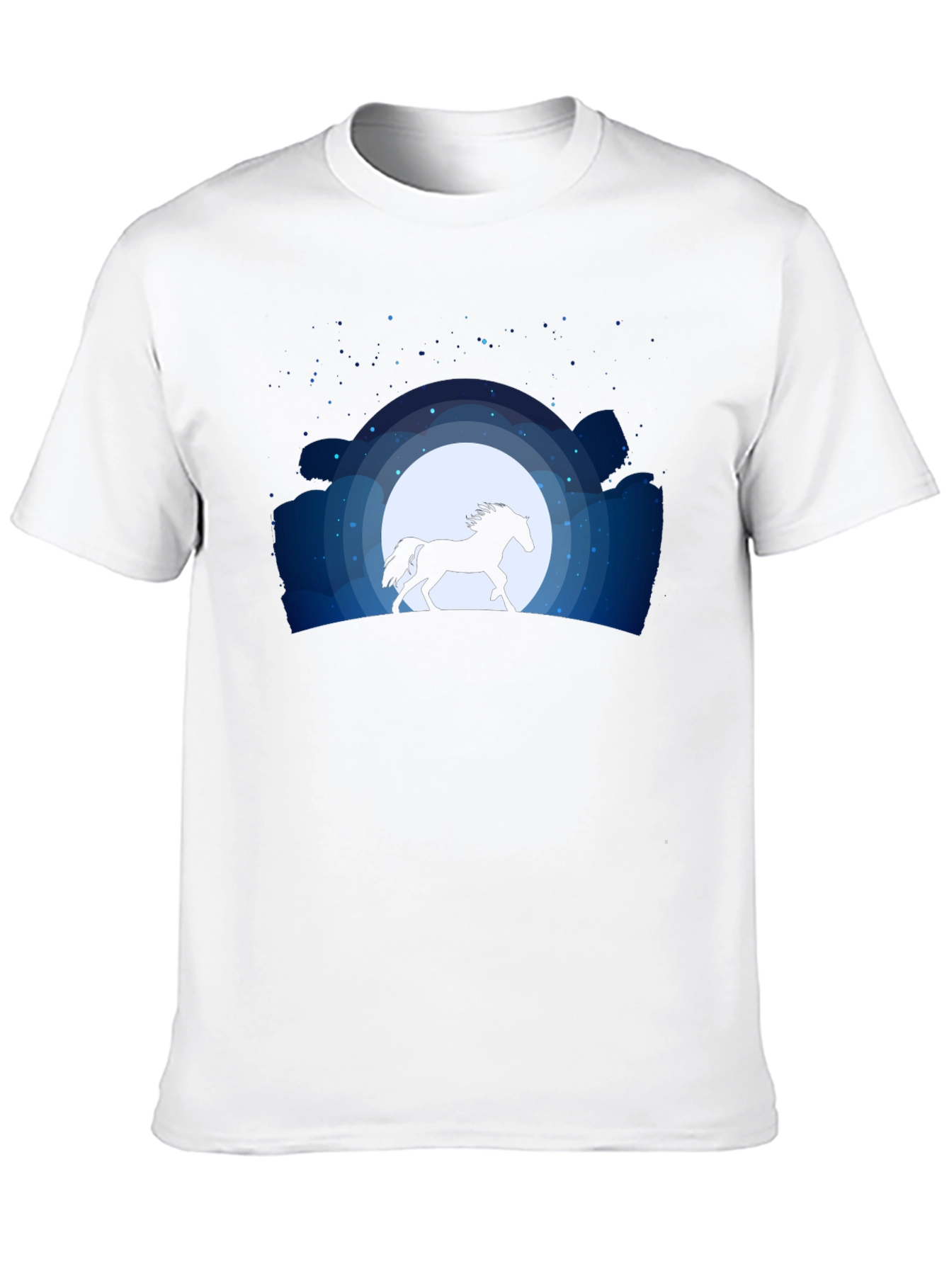 Midnight Run Graphic Tee - Horse Silhouette