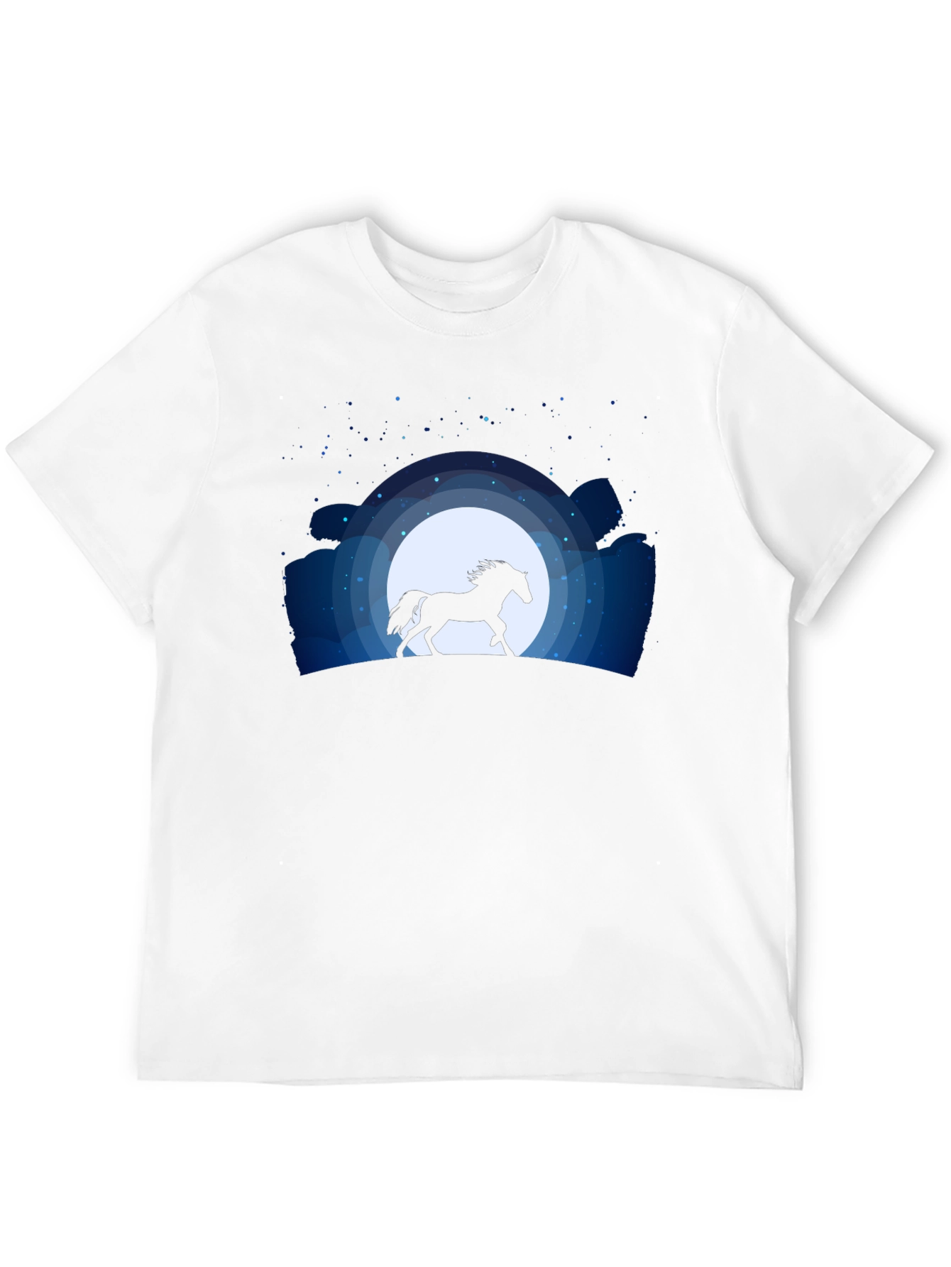 Midnight Run Graphic Tee - Horse Silhouette