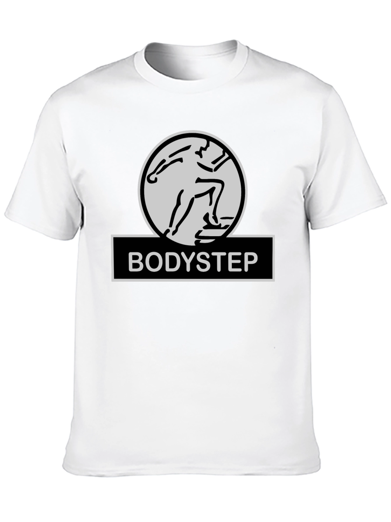 Bodystep Fitness T-Shirt - Black Workout Tee