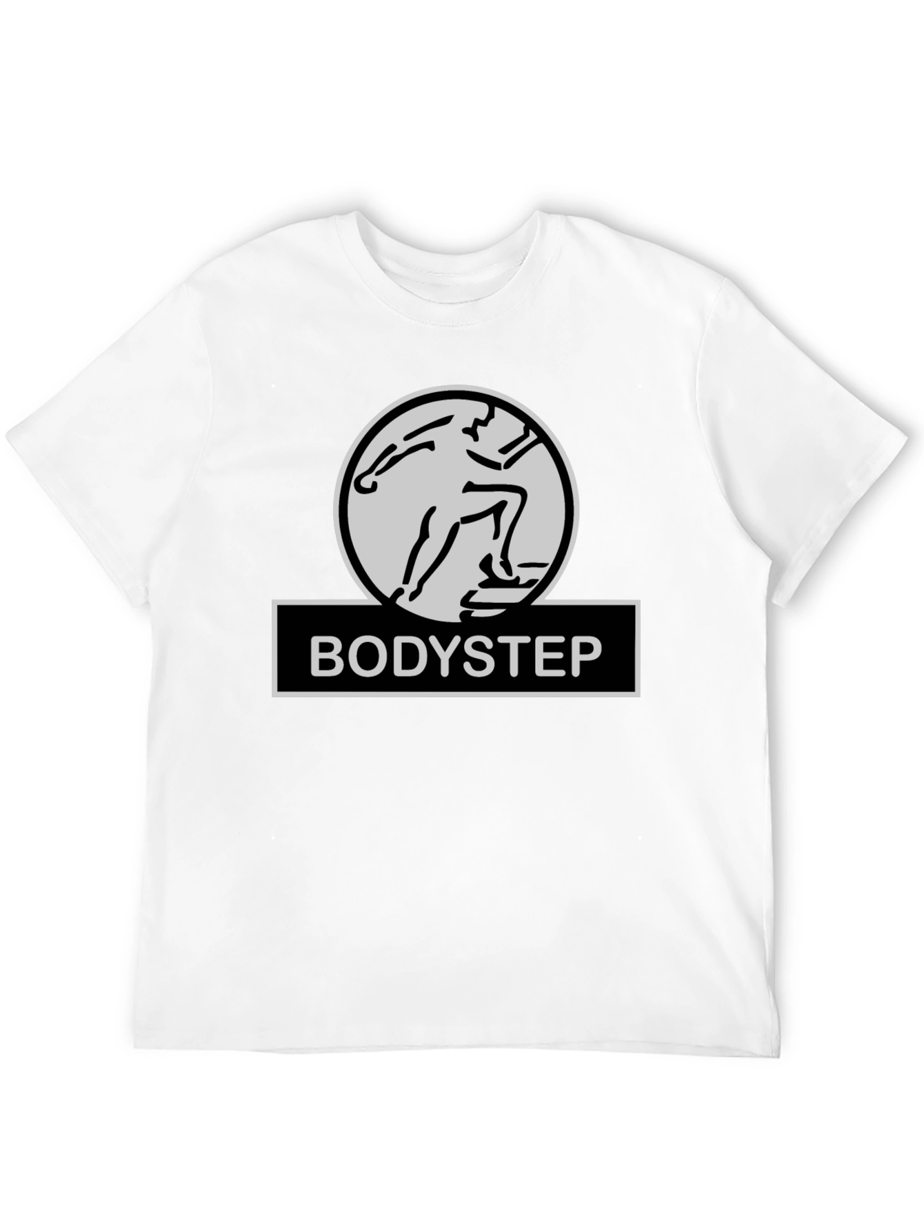 Bodystep Fitness T-Shirt - Black Workout Tee