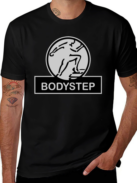 Bodystep Fitness T-Shirt - Black Workout Tee