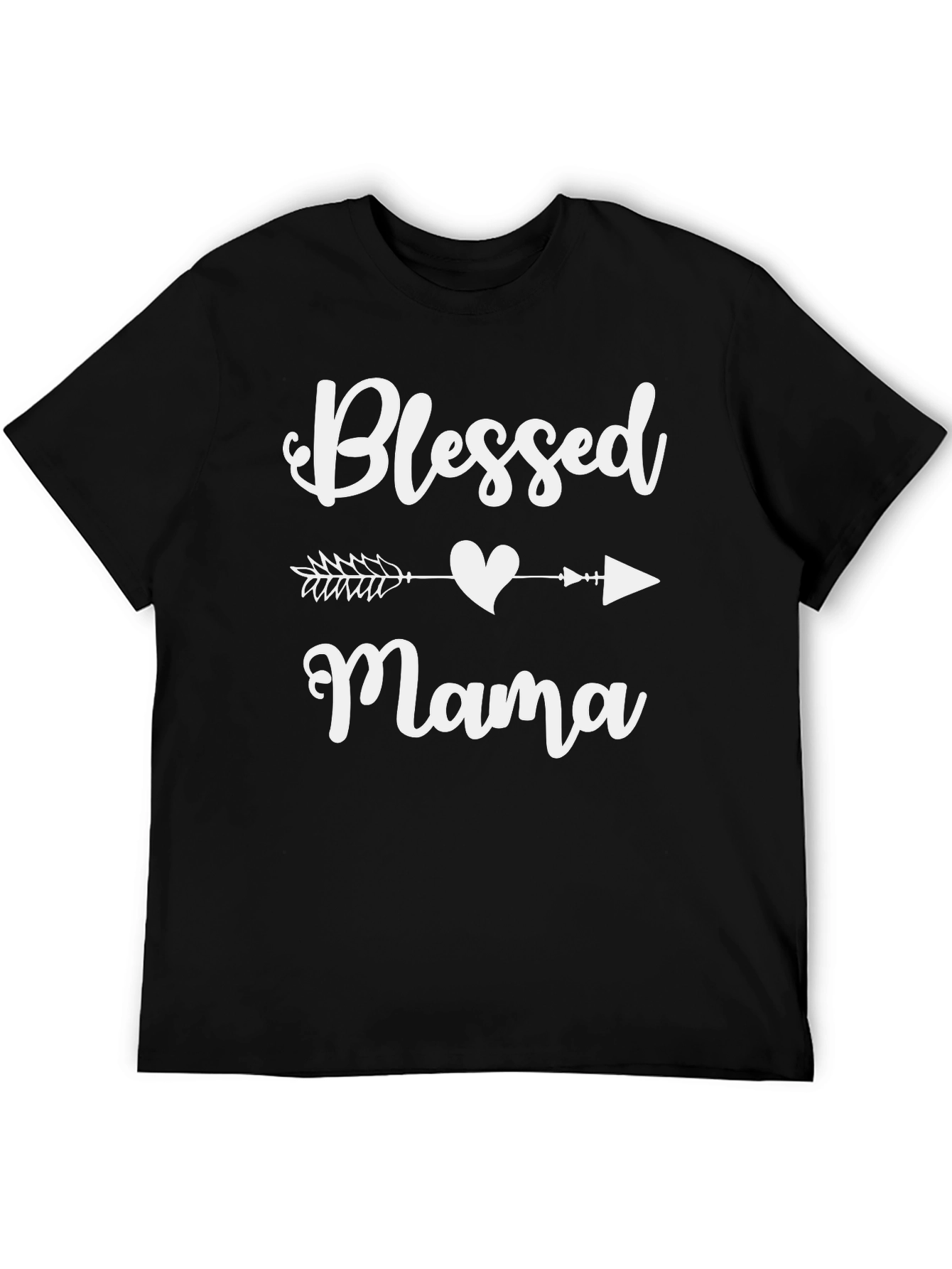 Blessed Mama Arrow Heart T-Shirt