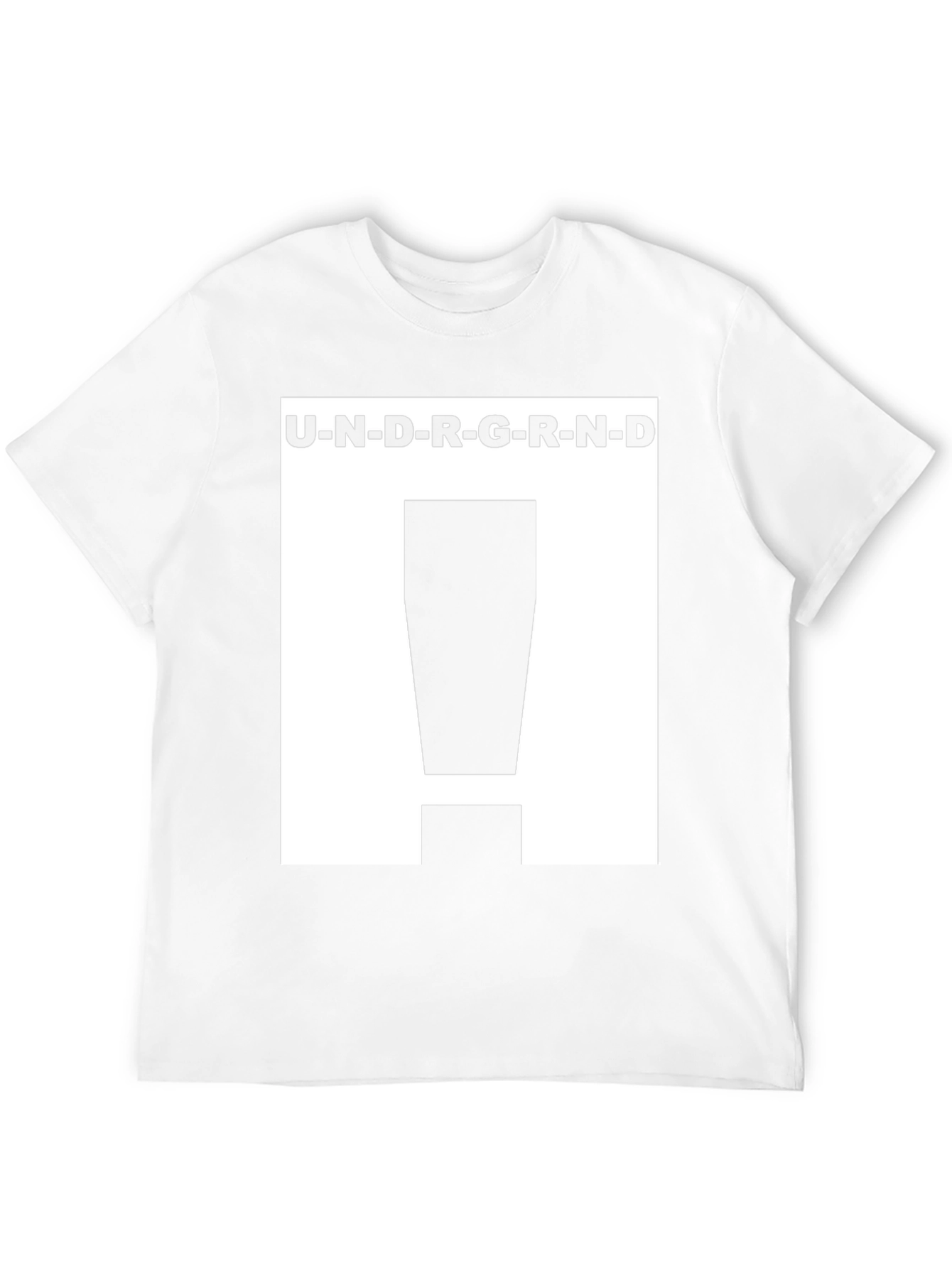 Underground Graphic T-Shirt - Black