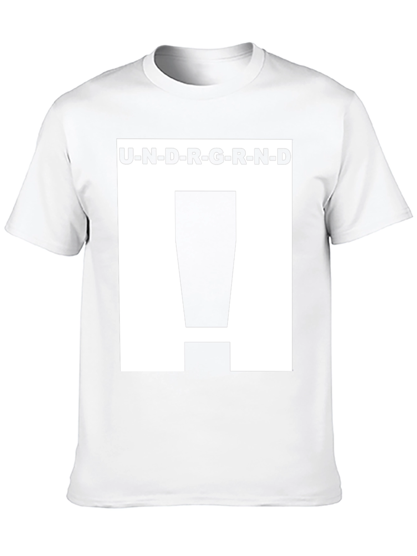 Underground Graphic T-Shirt - Black